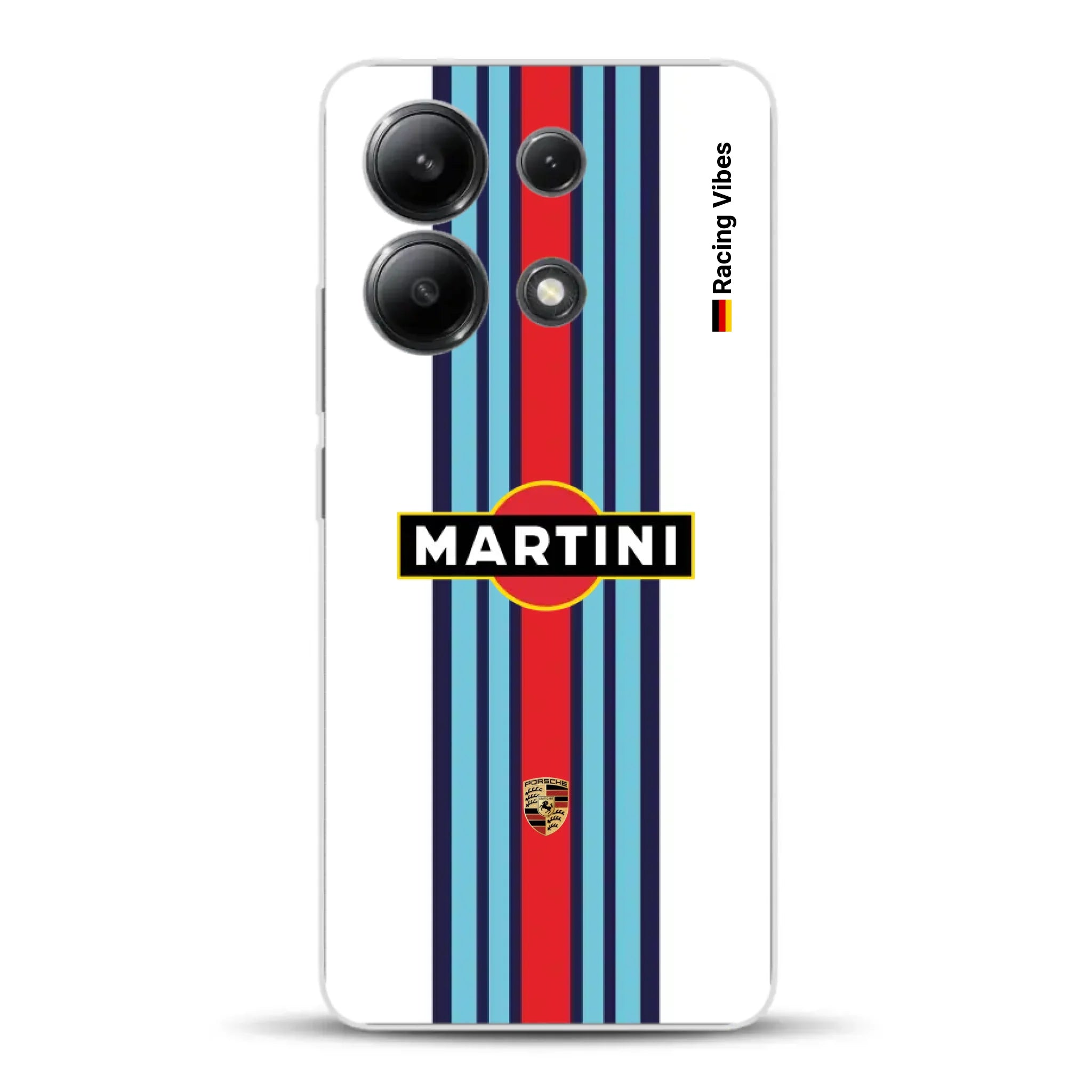 Martini Porsche Livery #1 - Custom phone case for Xiaomi