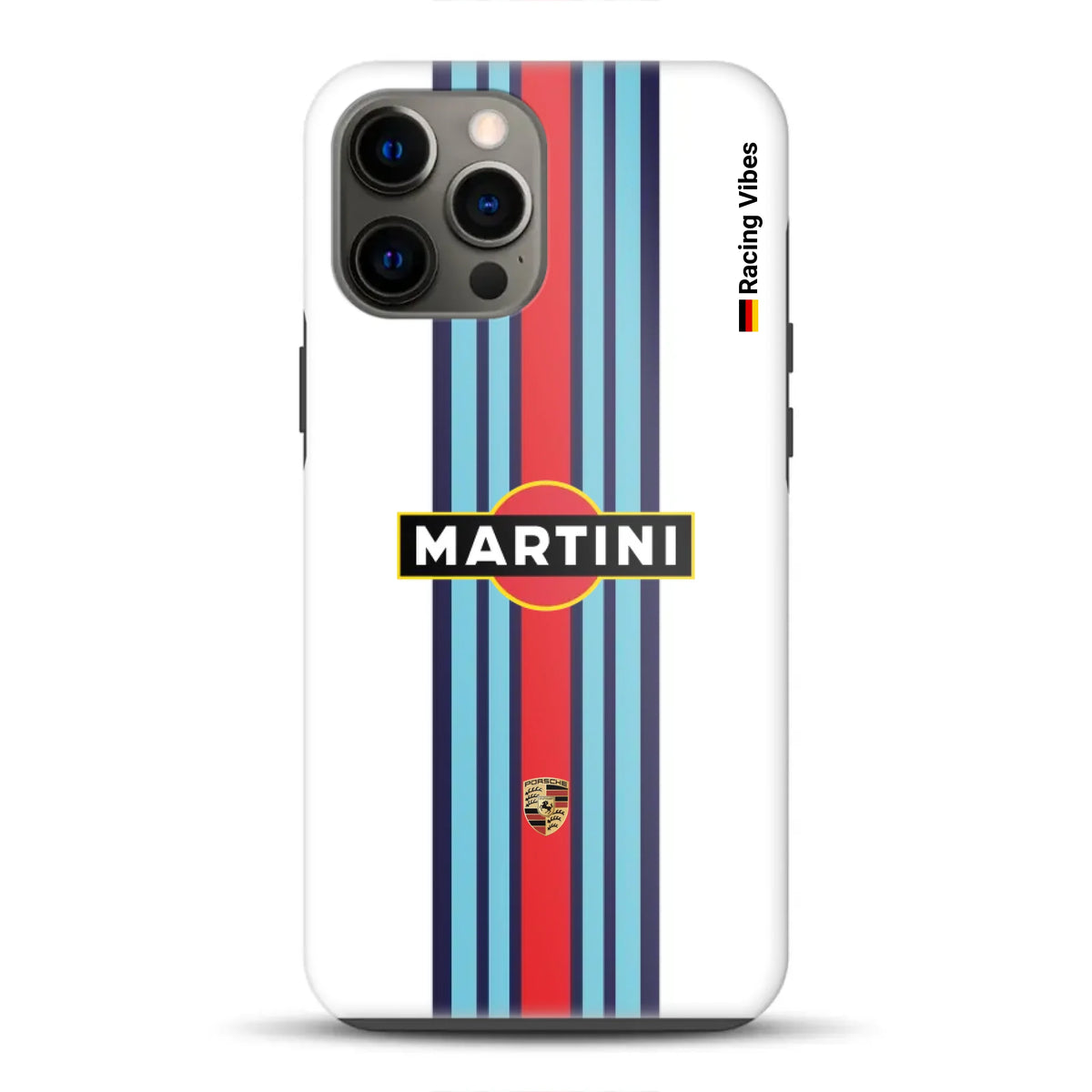 Martini Porsche Livery #1 - Individuelle Premium Hülle für iPhone