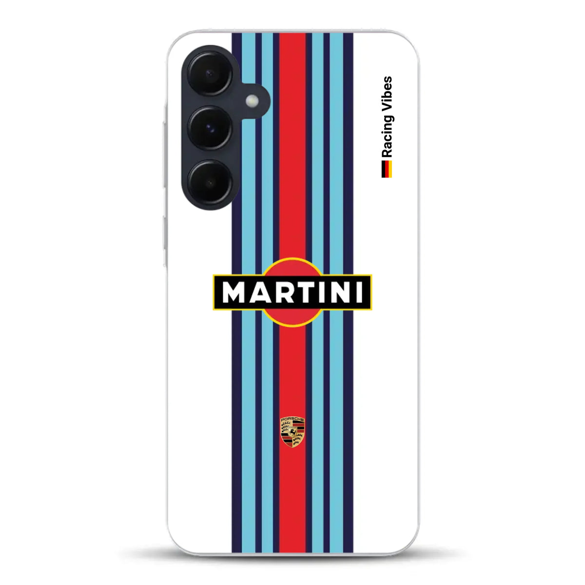 Martini Porsche Livery #1 - Custodia per cellulare personalizzata per Samsung