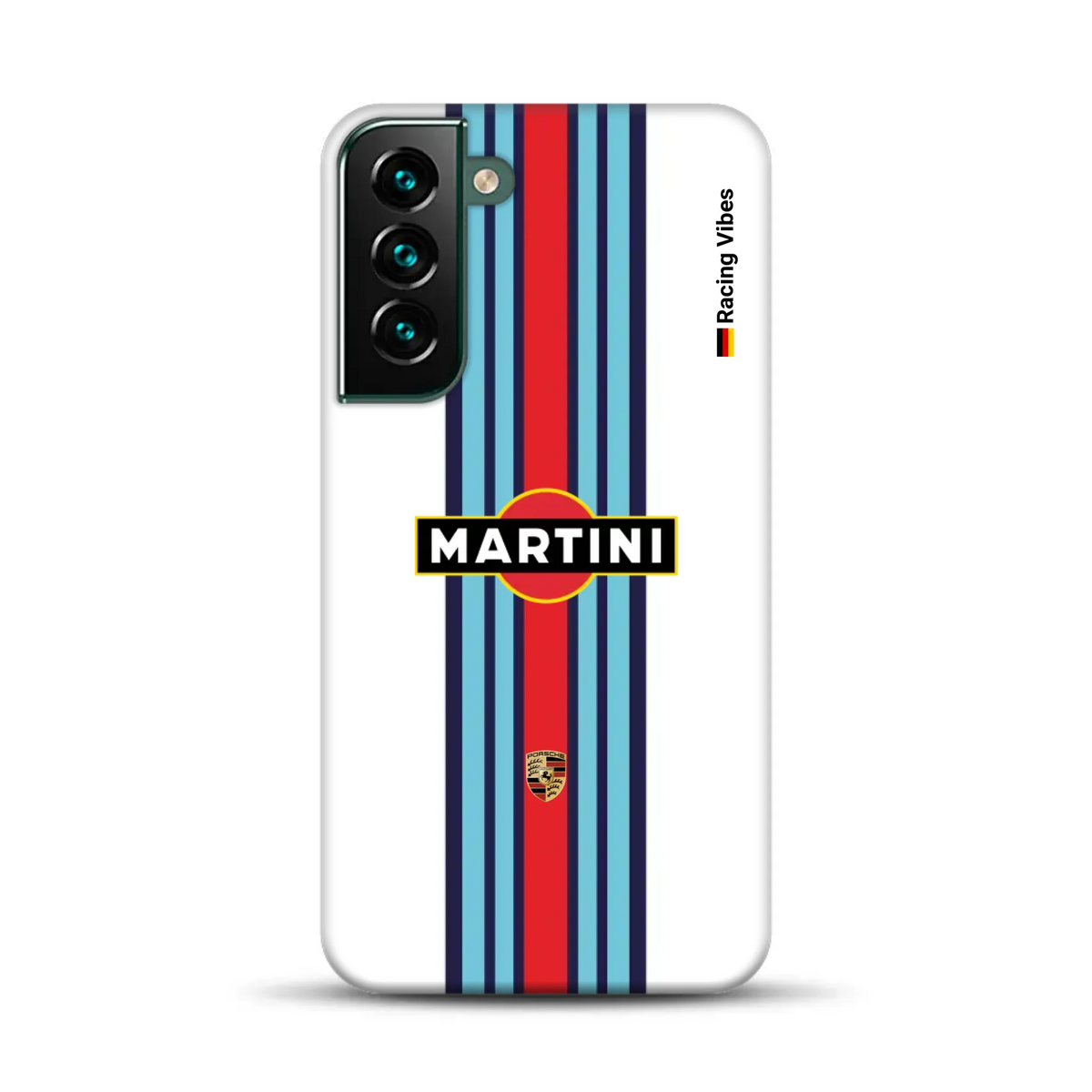 Martini Porsche Livery #1 - Individuelle Premium Hülle für Samsung