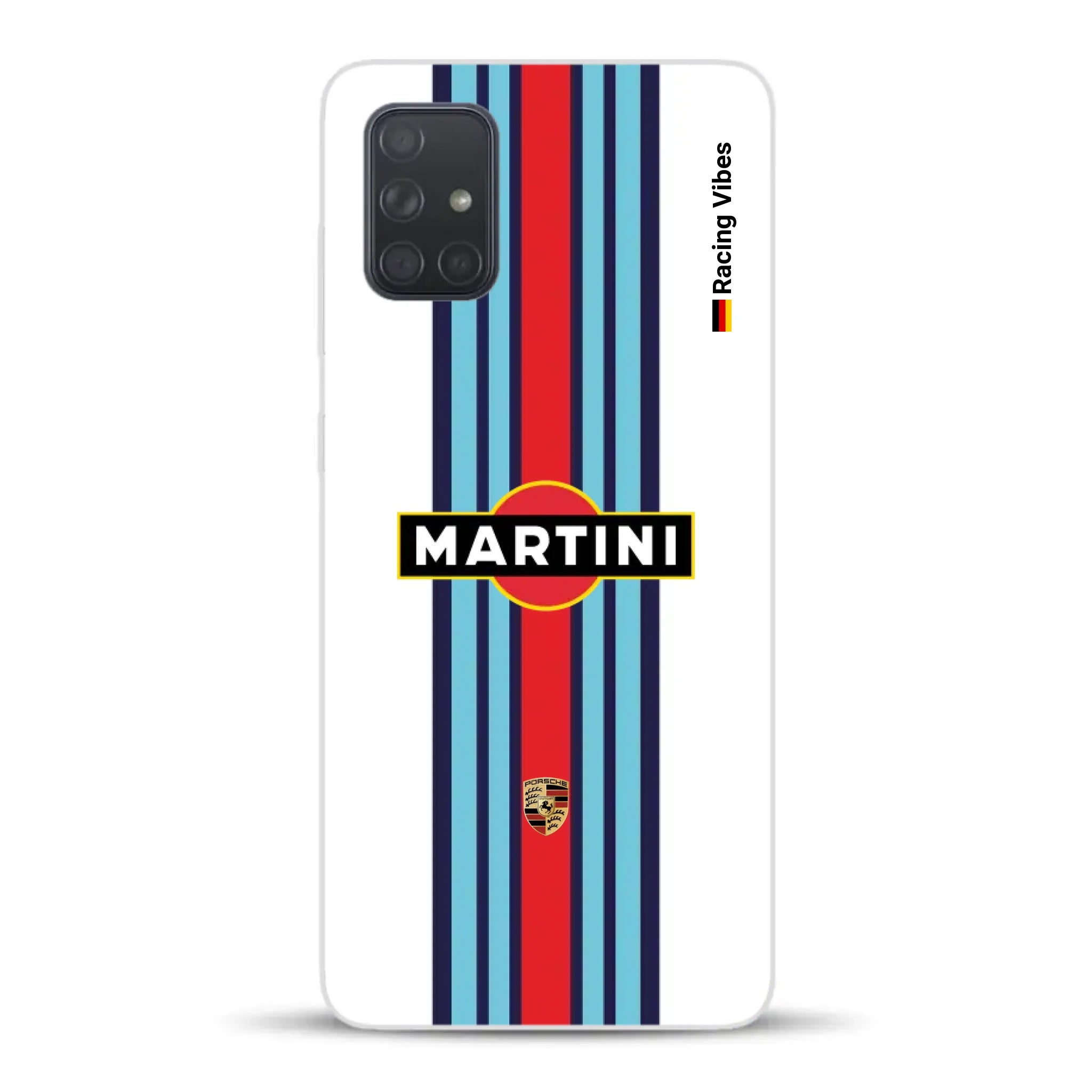 Martini Porsche Livery #1 - Custodia per cellulare personalizzata per Samsung