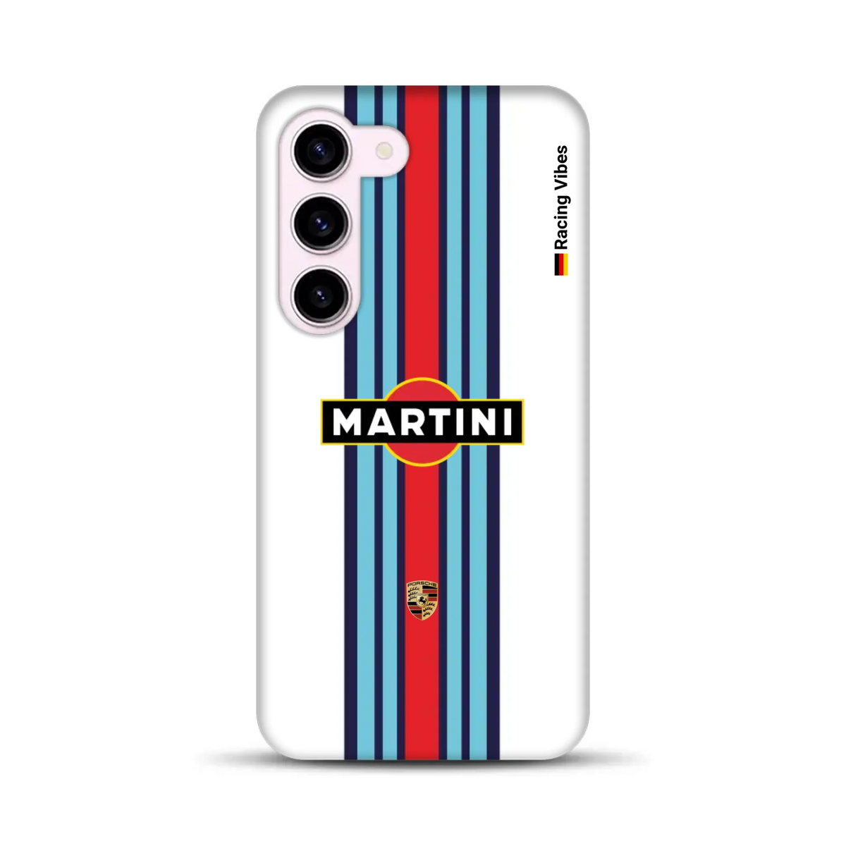 Martini Porsche Livery #1 - Individuelle Premium Hülle für Samsung
