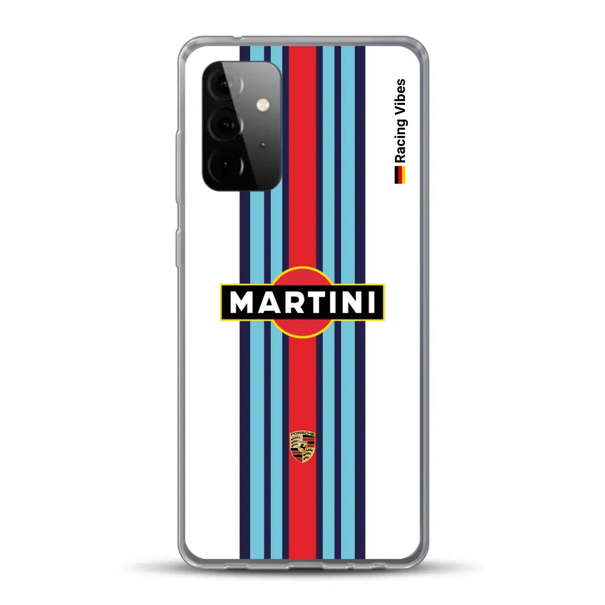 Martini Porsche Livery #1 - Custodia per cellulare personalizzata per Samsung