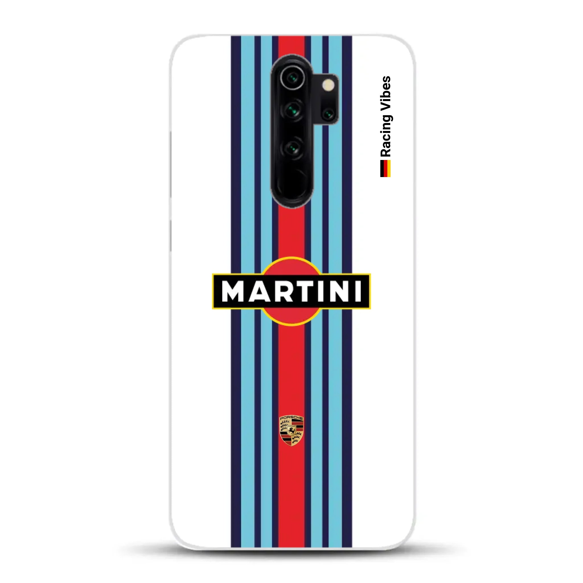 Martini Porsche Livery #1 - Custodia per cellulare personalizzata per Xiaomi