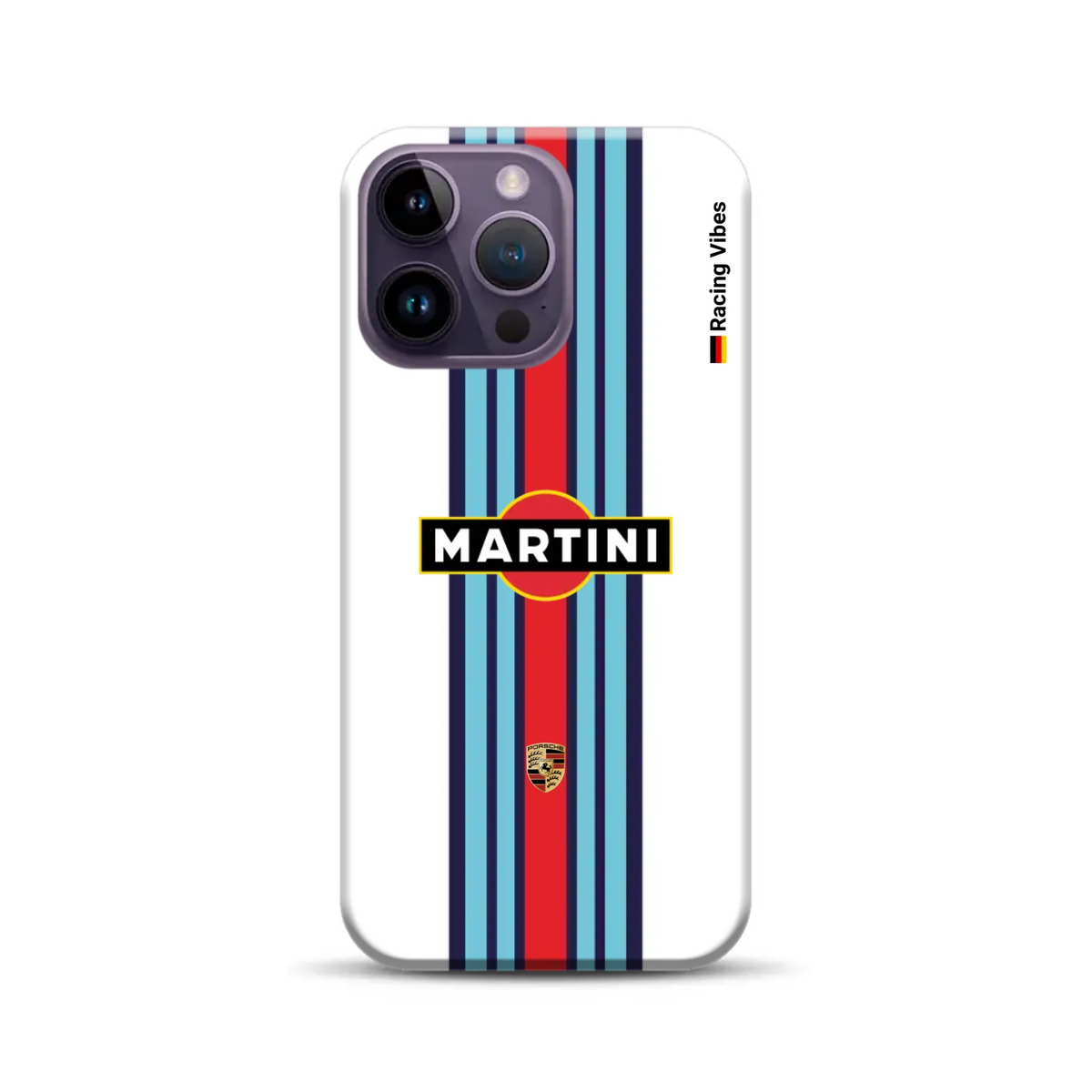 Martini Porsche Livery #1 - Individuelle Premium Hülle für iPhone
