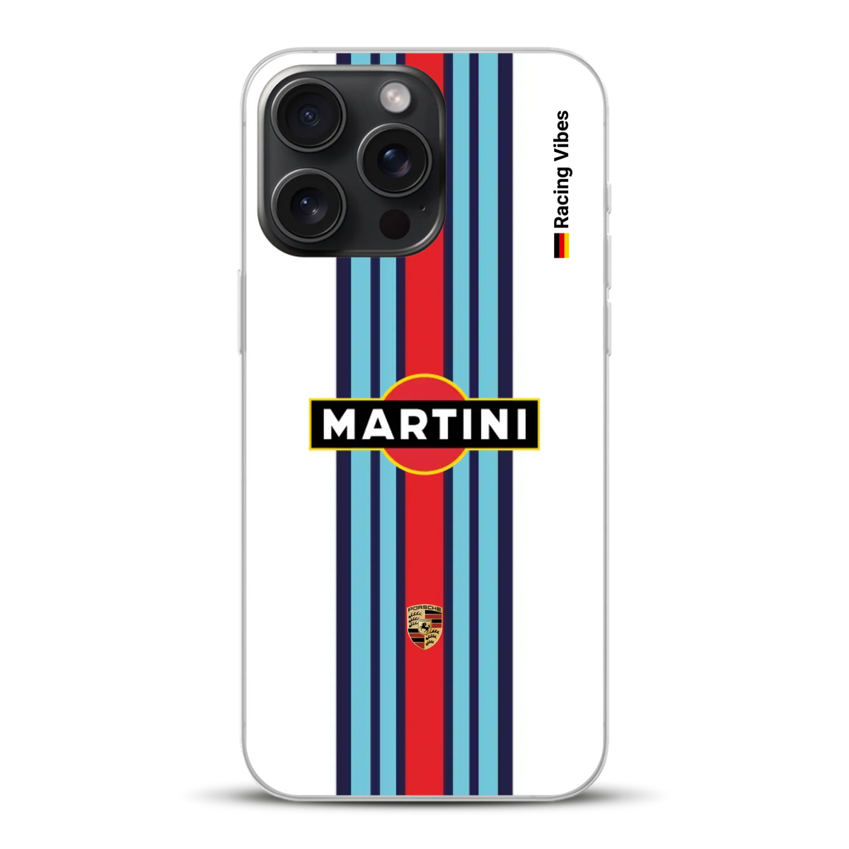 Martini Porsche Livery #1 - Individuelle Handyhülle für iPhone