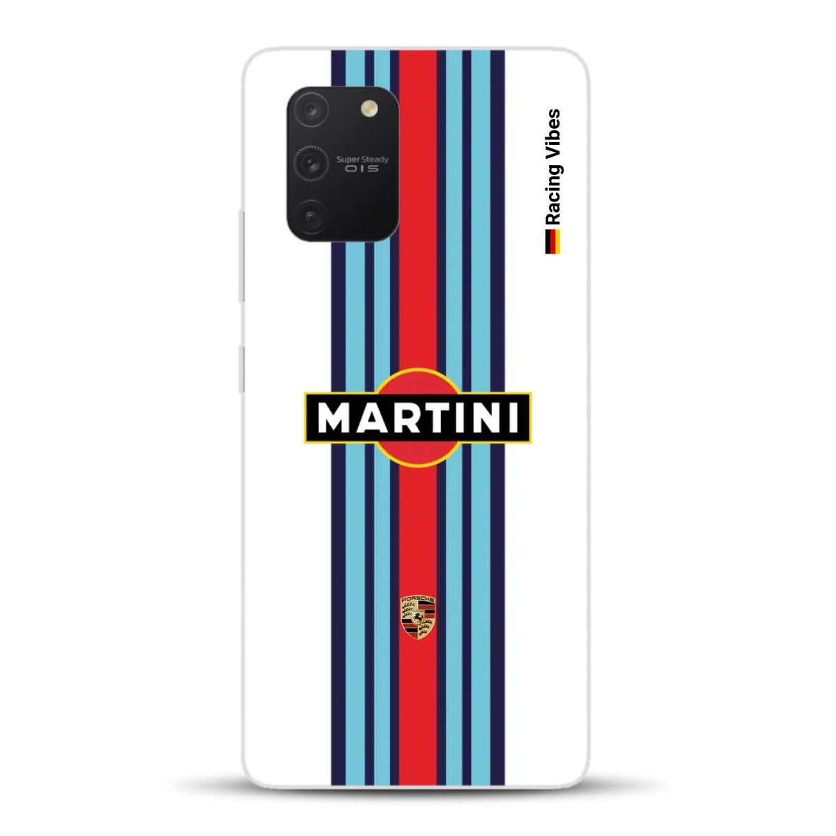 Martini Porsche Livery #1 - Custodia per cellulare personalizzata per Samsung