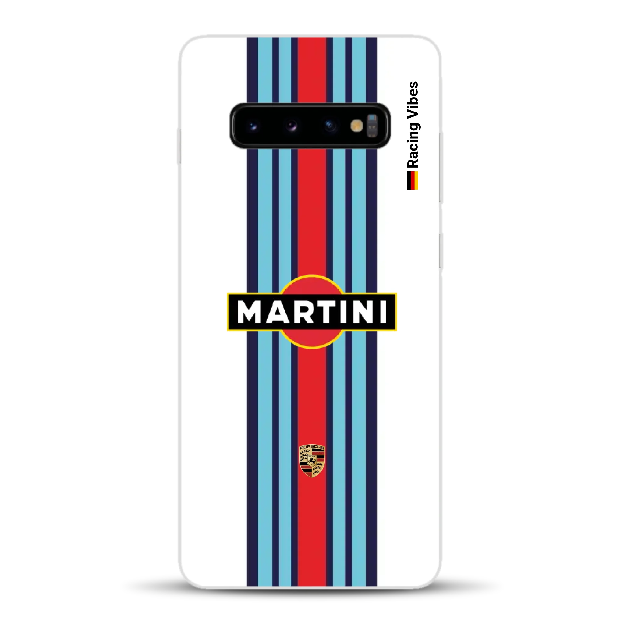 Martini Porsche Livery #1 - Custodia per cellulare personalizzata per Samsung