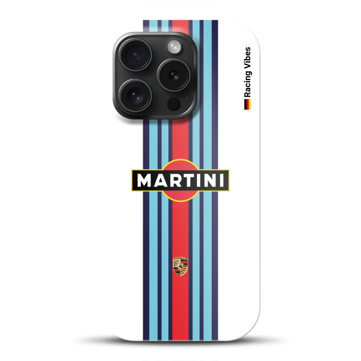 Martini Porsche Livery #1 - Individuelle Premium Hülle für iPhone