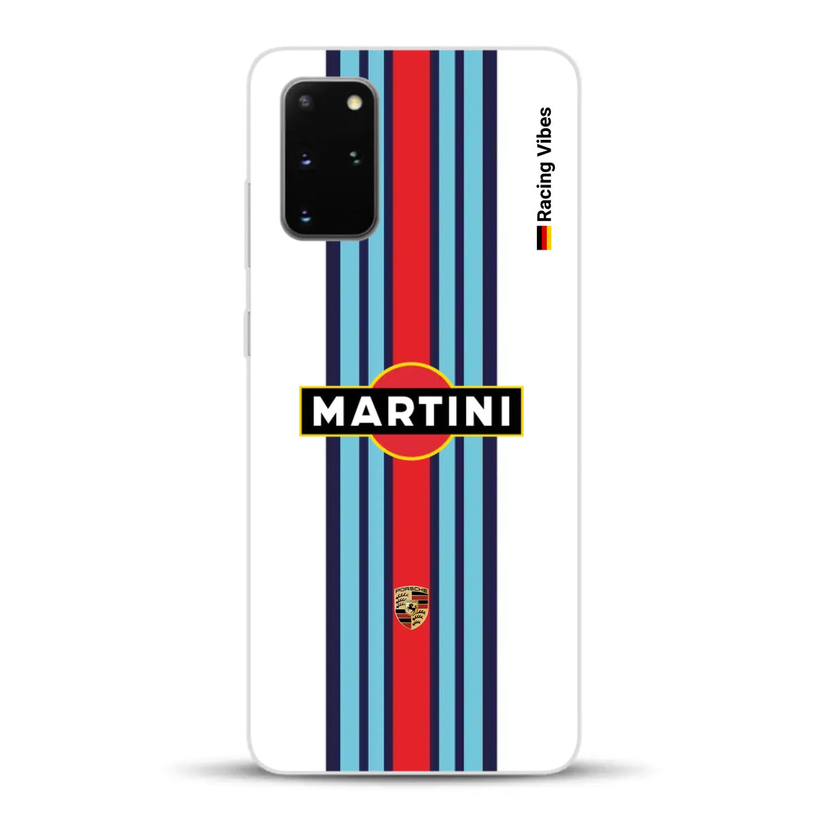 Martini Porsche Livery #1 - Custodia per cellulare personalizzata per Samsung