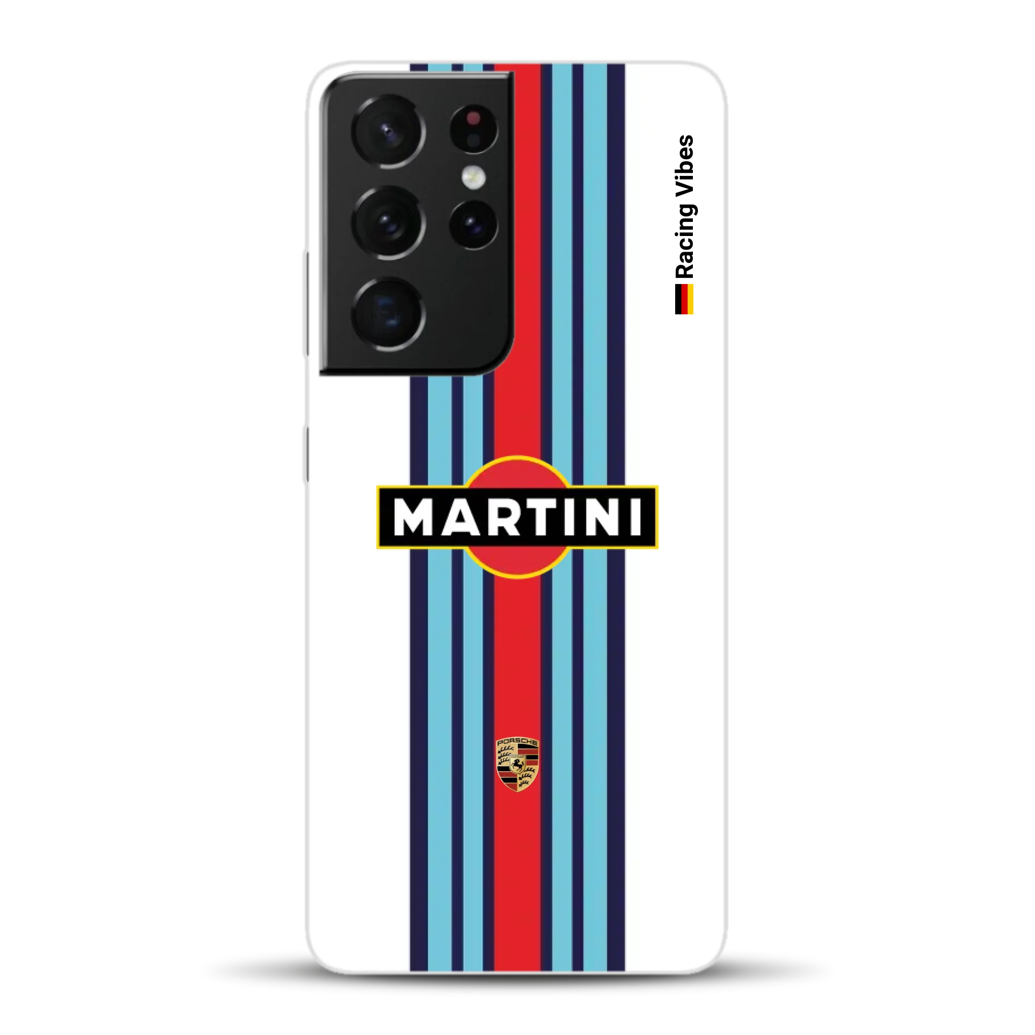 Martini Porsche Livery #1 - Custodia per cellulare personalizzata per Samsung