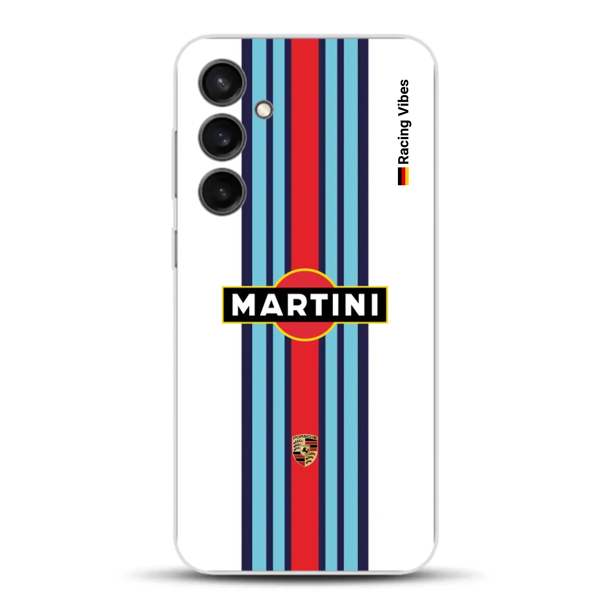 Martini Porsche Livery #1 - Custodia per cellulare personalizzata per Samsung