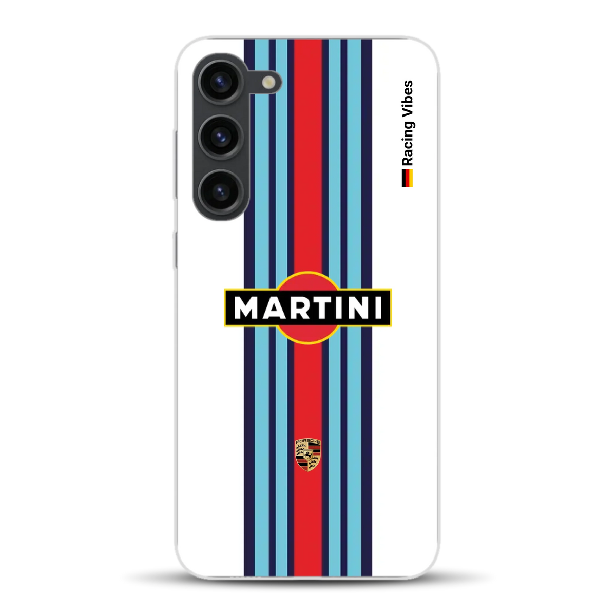 Martini Porsche Livery #1 - Custodia per cellulare personalizzata per Samsung