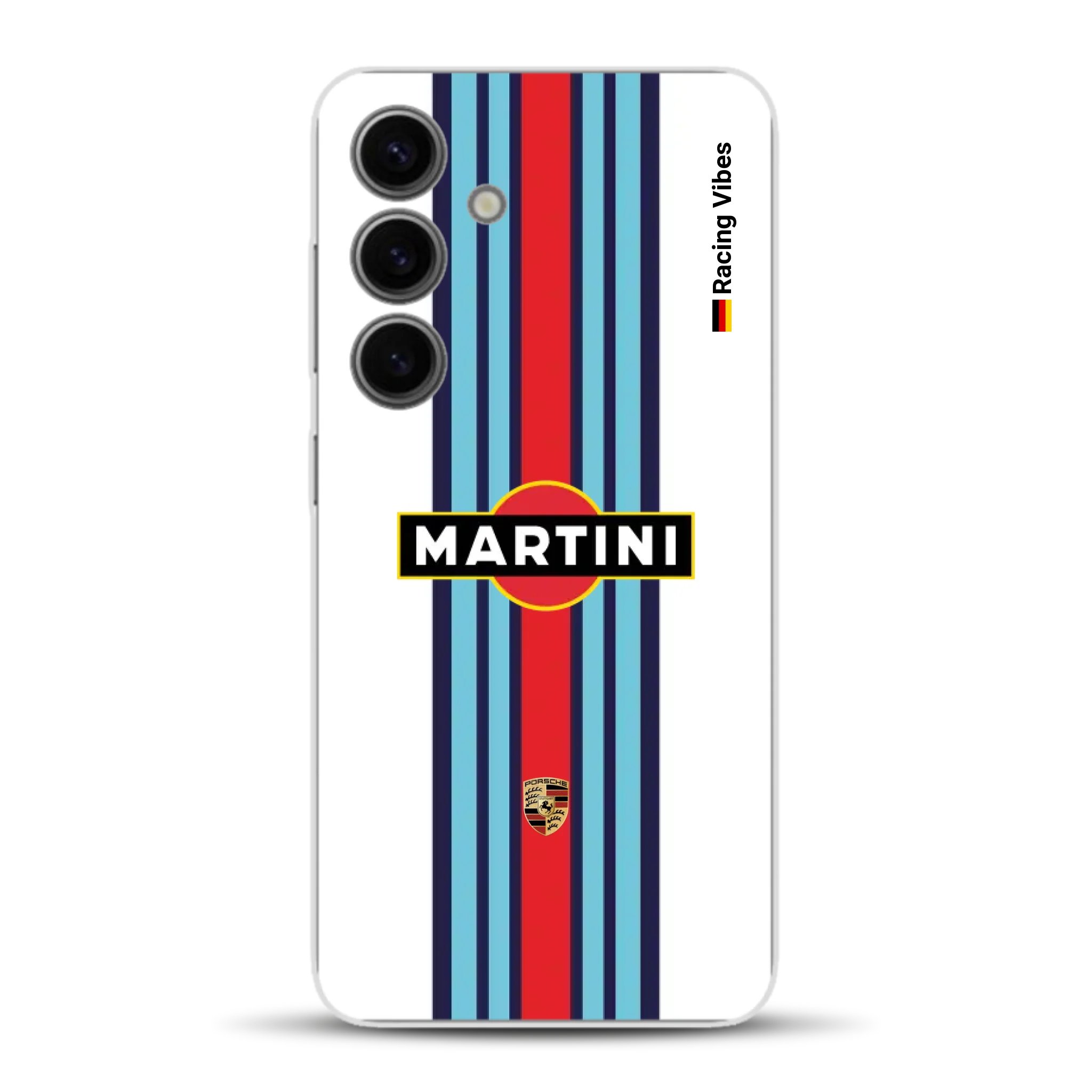 Martini Porsche Livery #1 - Custodia per cellulare personalizzata per Samsung