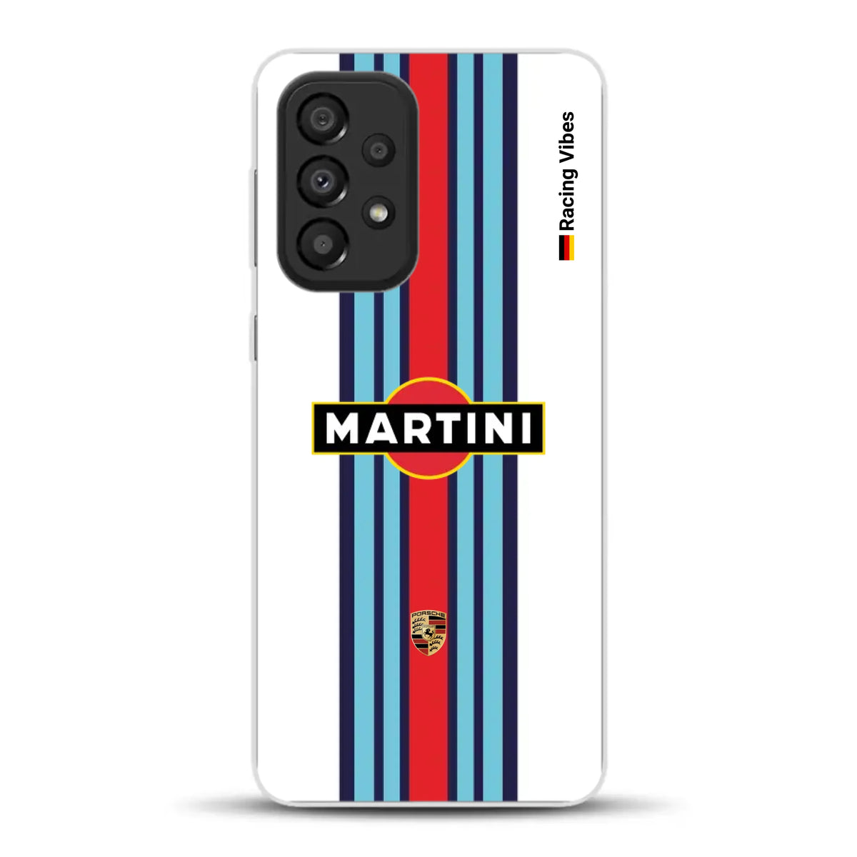 Martini Porsche Livery #1 - Custodia per cellulare personalizzata per Samsung