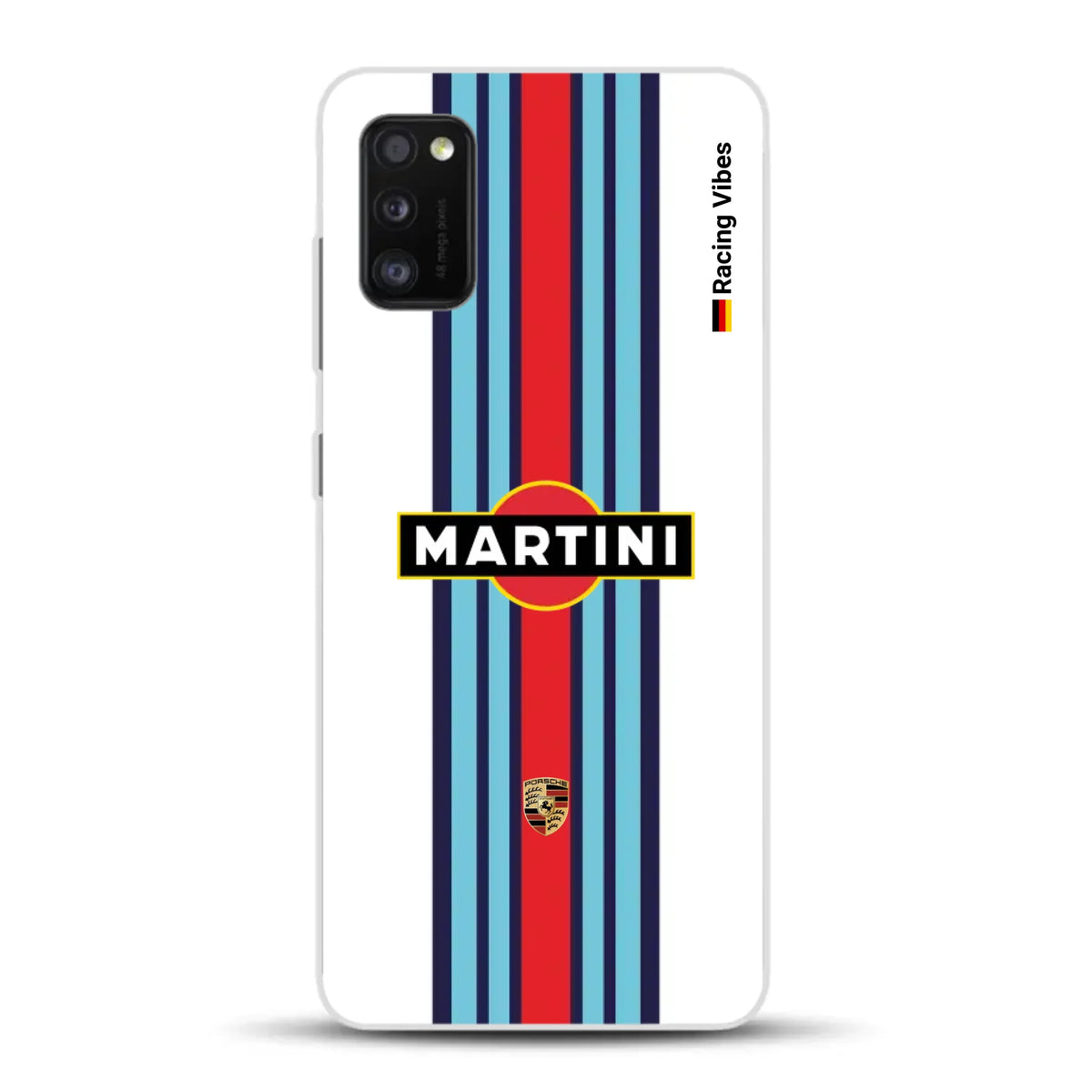 Martini Porsche Livery #1 - Custodia per cellulare personalizzata per Samsung
