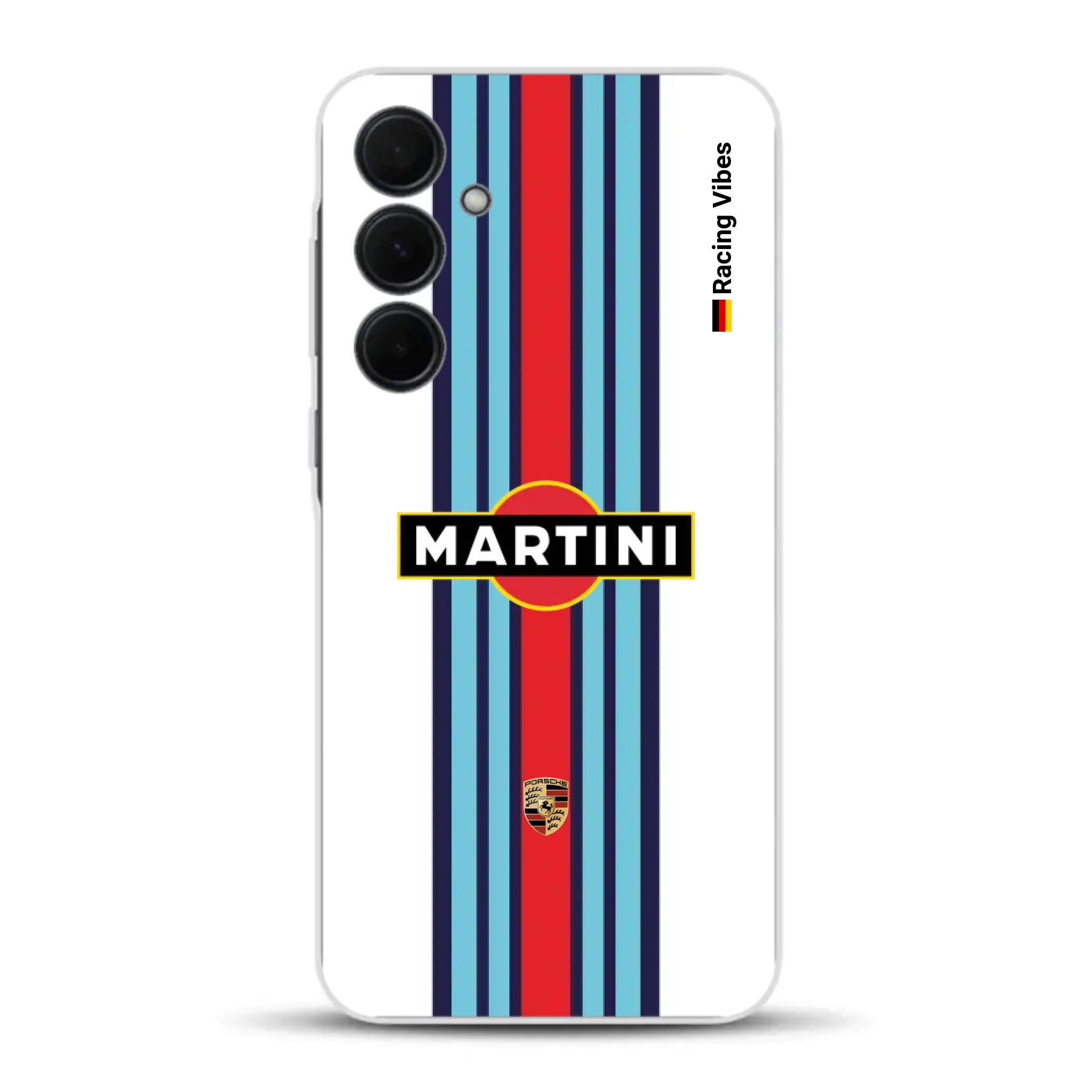 Martini Porsche Livery #1 - Custodia per cellulare personalizzata per Samsung