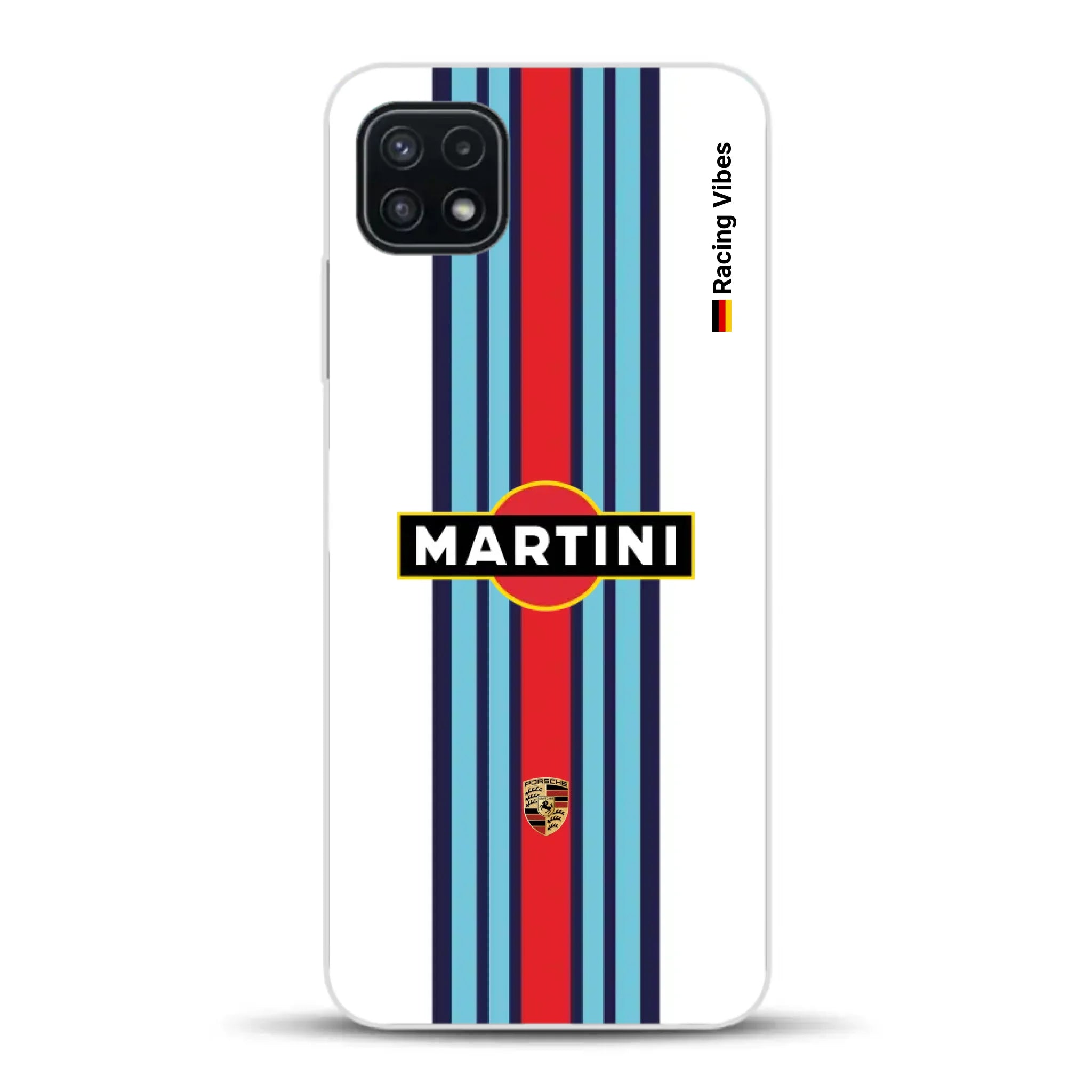Martini Porsche Livery #1 - Custodia per cellulare personalizzata per Samsung