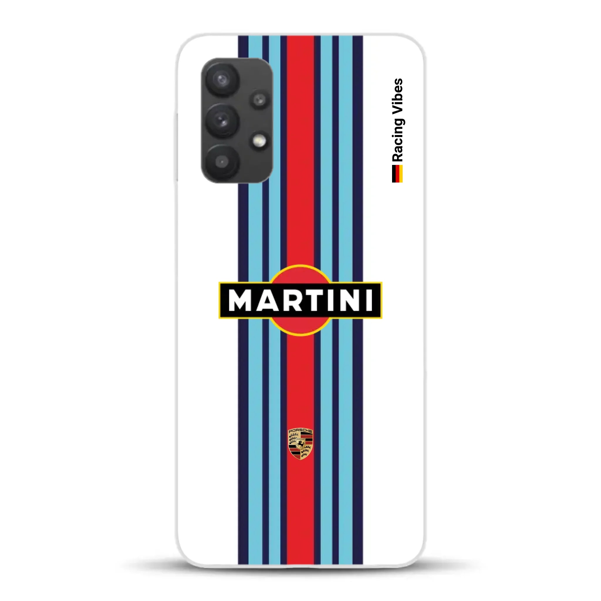 Martini Porsche Livery #1 - Custodia per cellulare personalizzata per Samsung