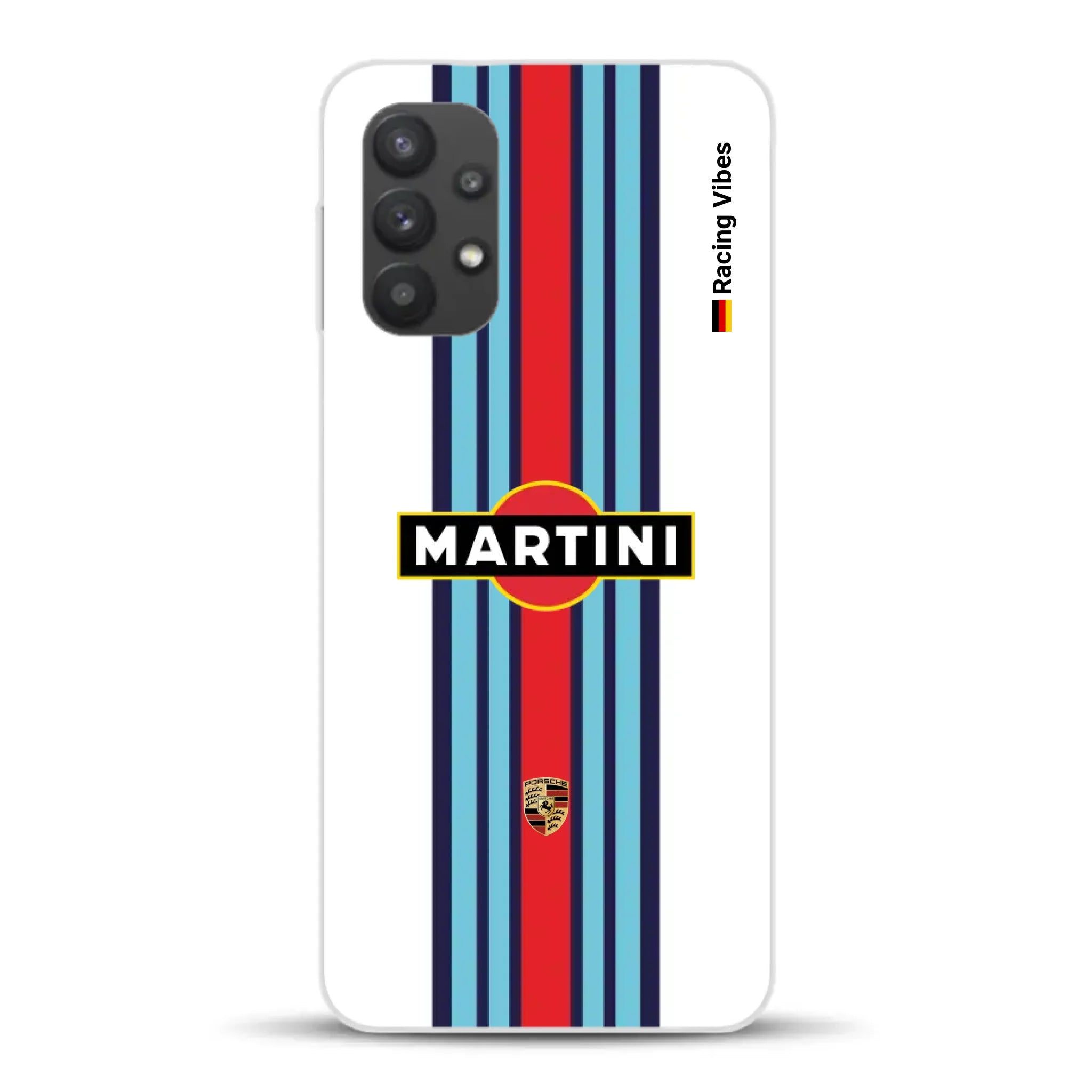 Martini Porsche Livery #1 - Custodia per cellulare personalizzata per Samsung