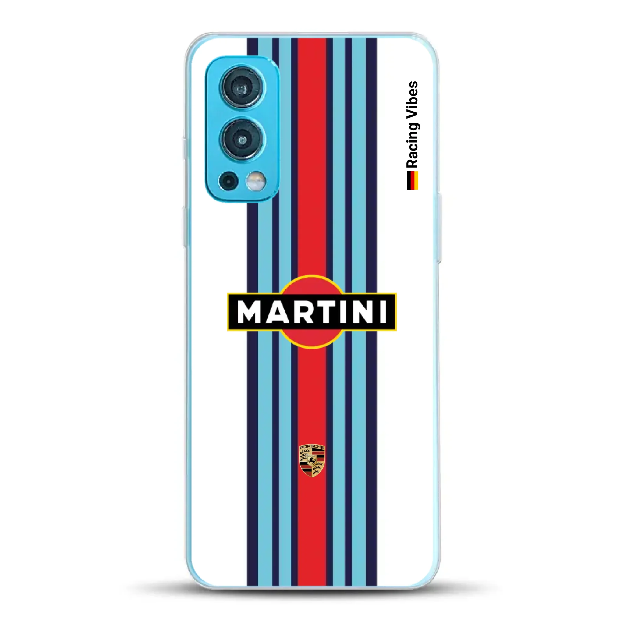 Martini Porsche Livery #1 - Custodia per cellulare personalizzata