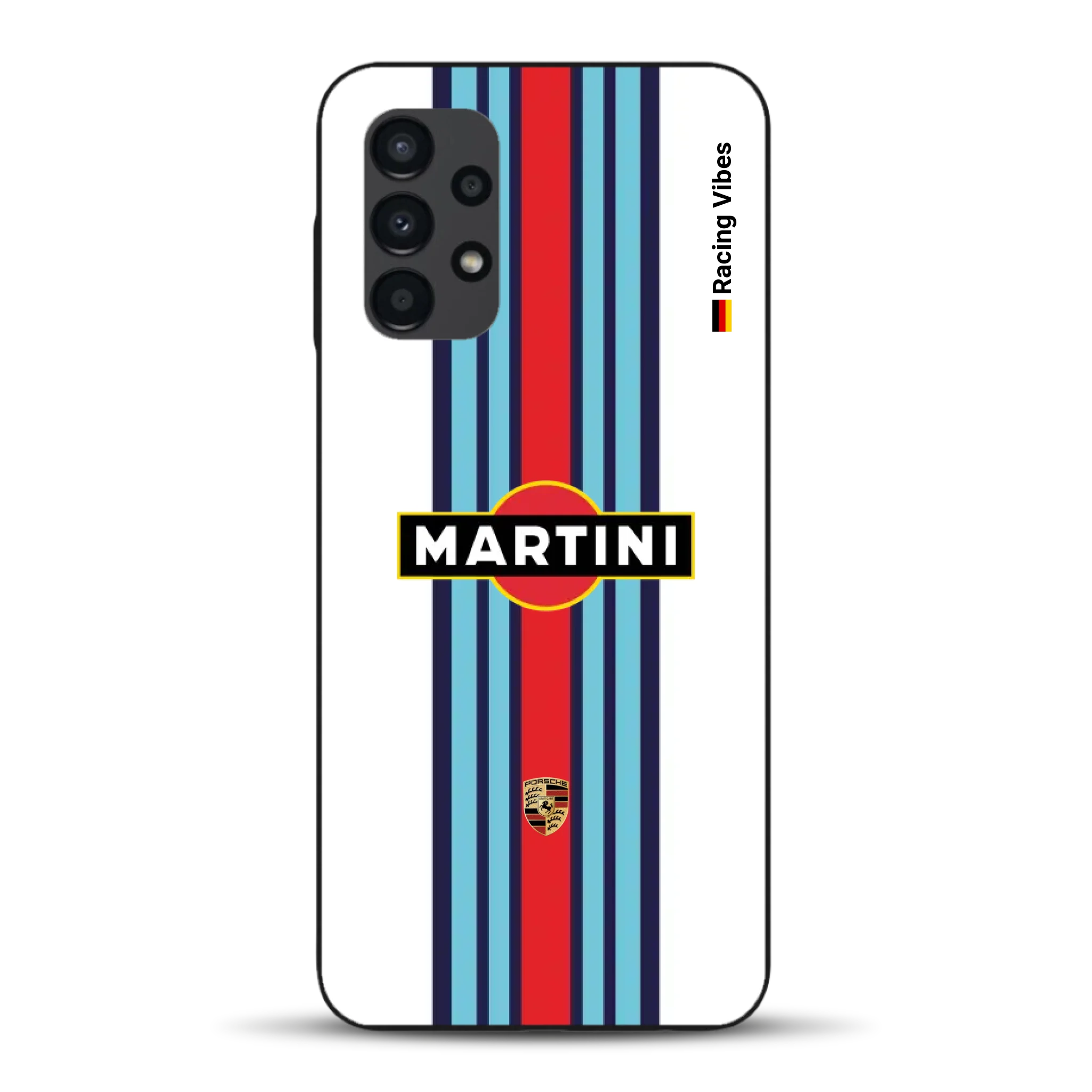 Martini Porsche Livery #1 - Custodia per cellulare personalizzata per Samsung