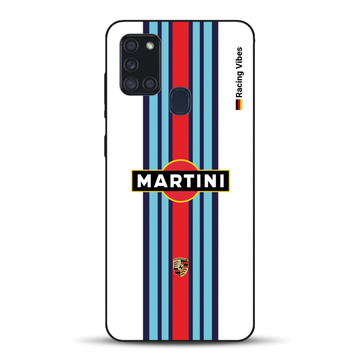 Martini Porsche Livery #1 - Custodia per cellulare personalizzata per Samsung