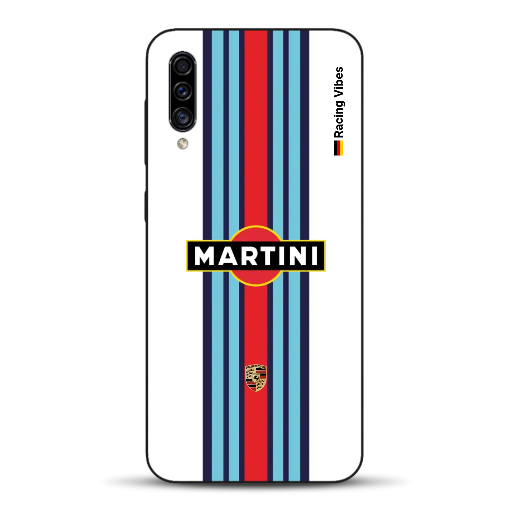 Martini Porsche Livery #1 - Custodia per cellulare personalizzata per Samsung