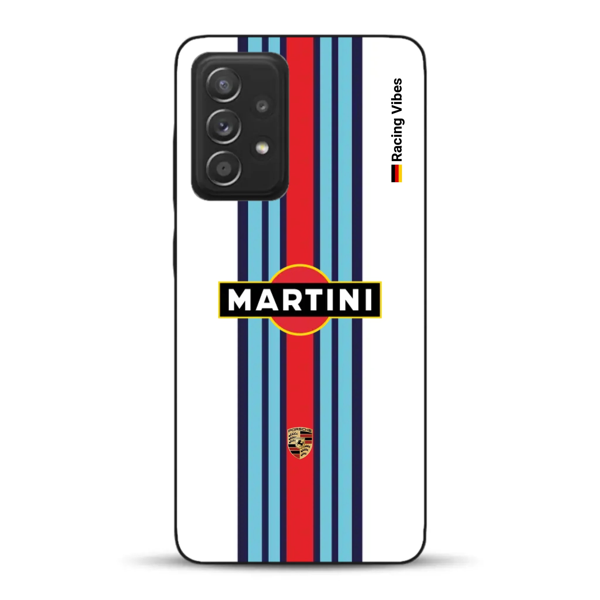 Martini Porsche Livery #1 - Custodia per cellulare personalizzata per Samsung
