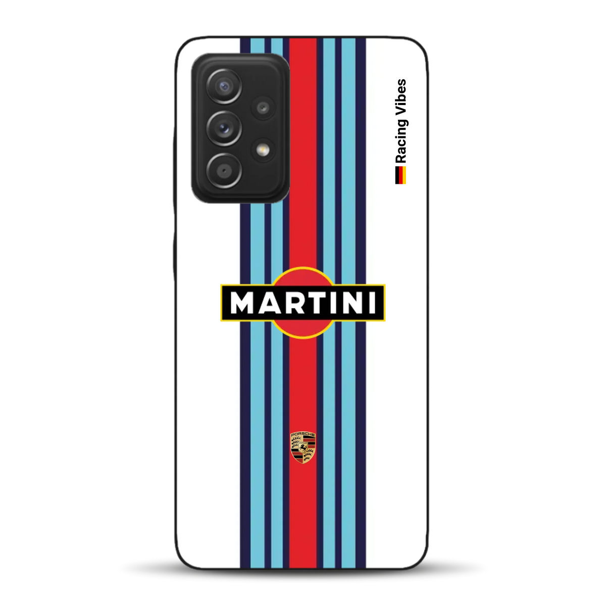 Martini Porsche Livery #1 - Custodia per cellulare personalizzata per Samsung