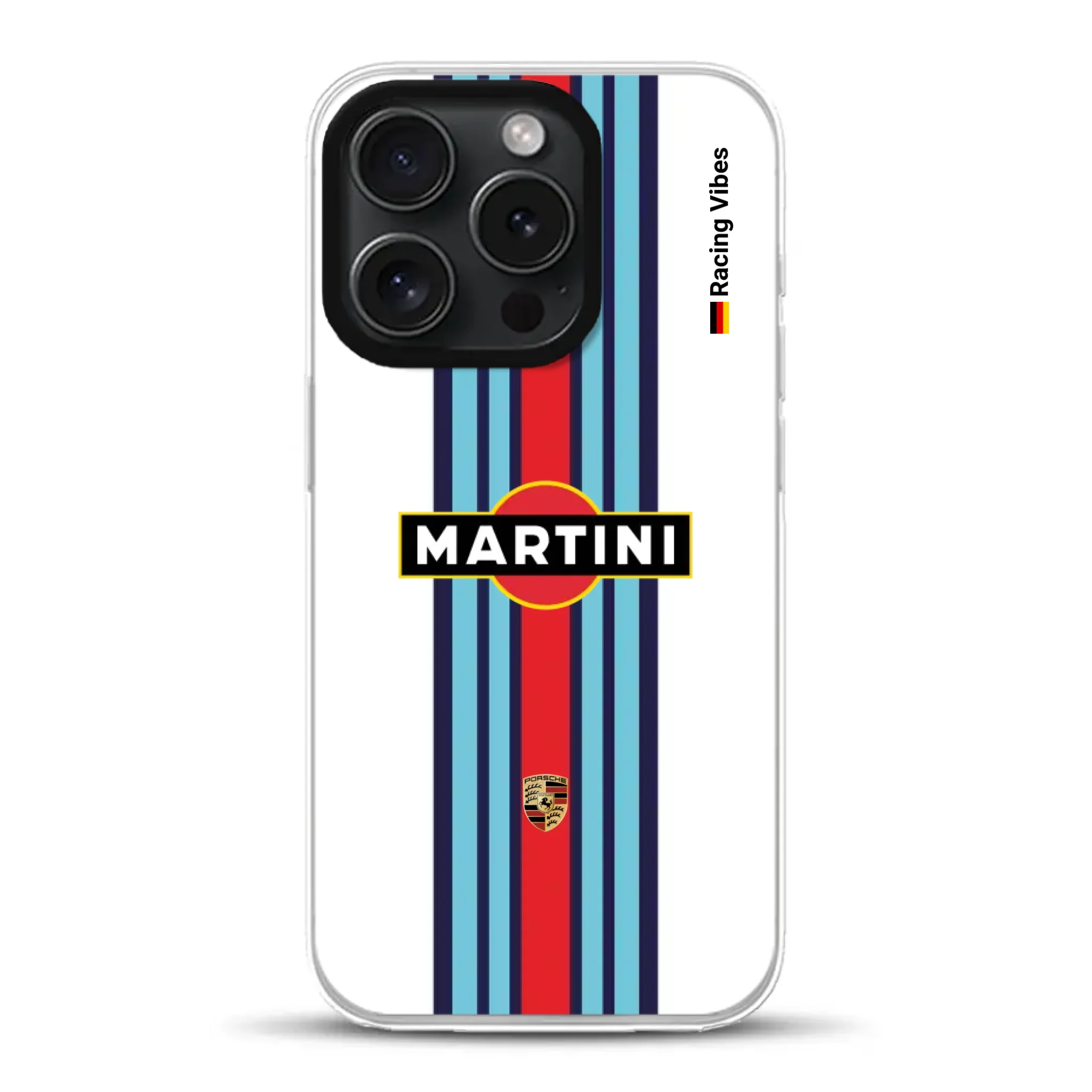 Martini Porsche Livery #1 - Individuelle Handyhülle für iPhone