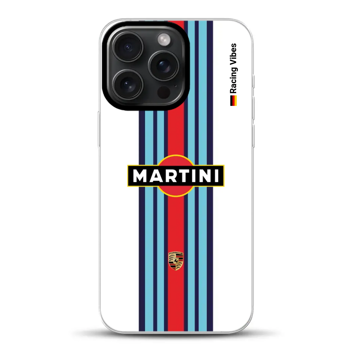 Martini Porsche Livery #1 - Individuelle Handyhülle für iPhone