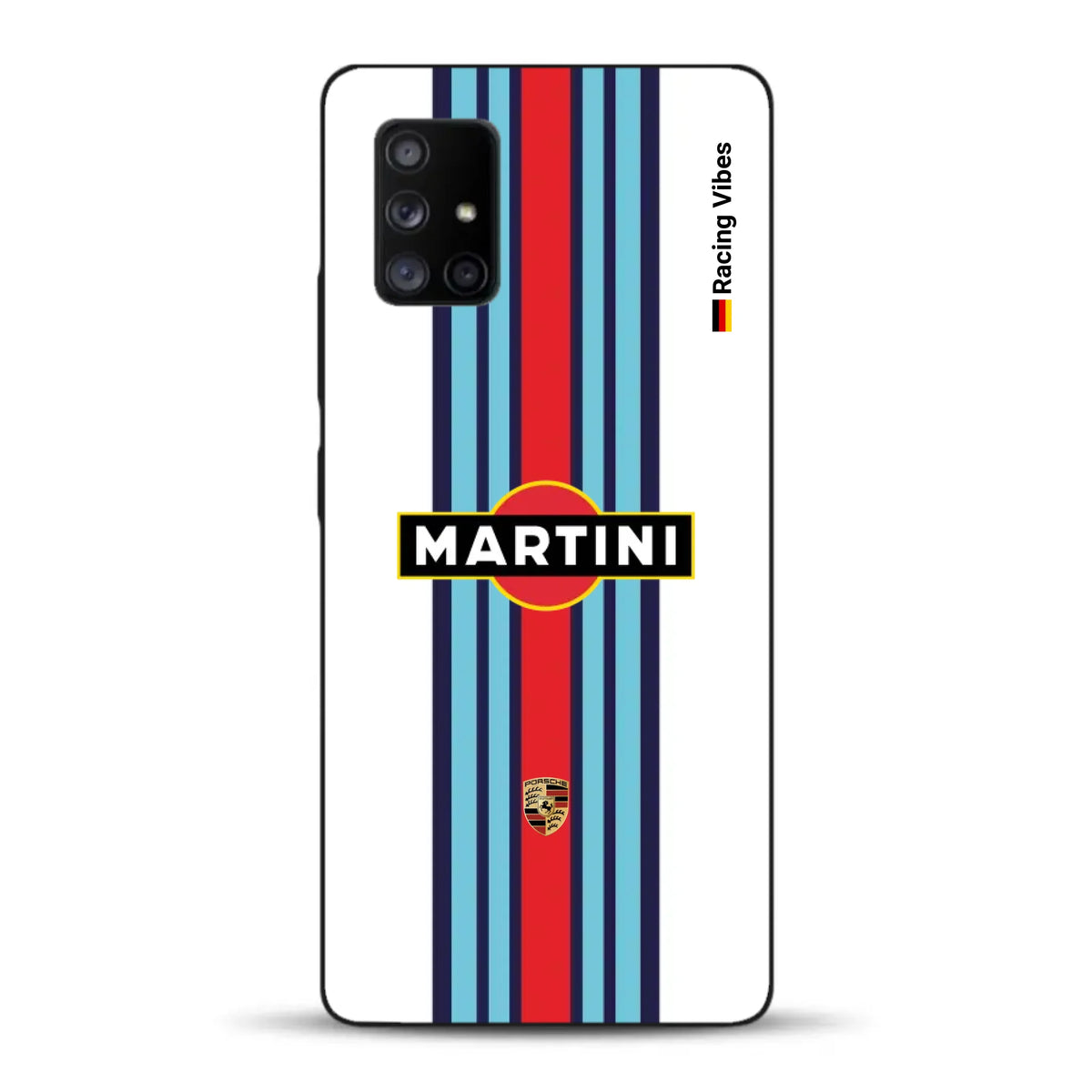 Martini Porsche Livery #1 - Custodia per cellulare personalizzata per Samsung