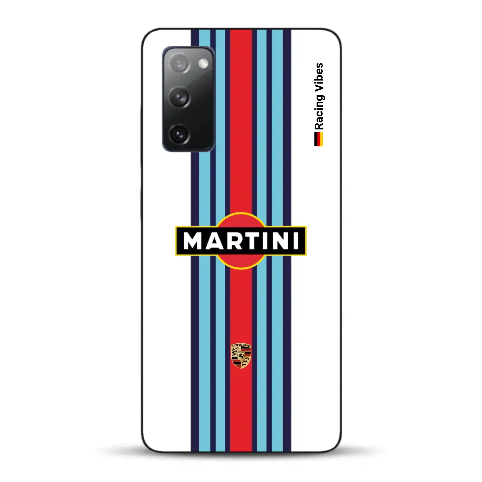 Martini Porsche Livery #1 - Custodia per cellulare personalizzata per Samsung
