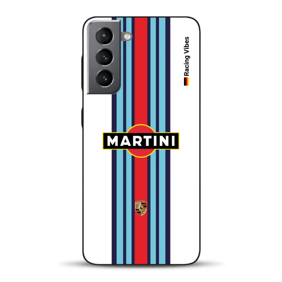 Martini Porsche Livery #1 - Custodia per cellulare personalizzata per Samsung