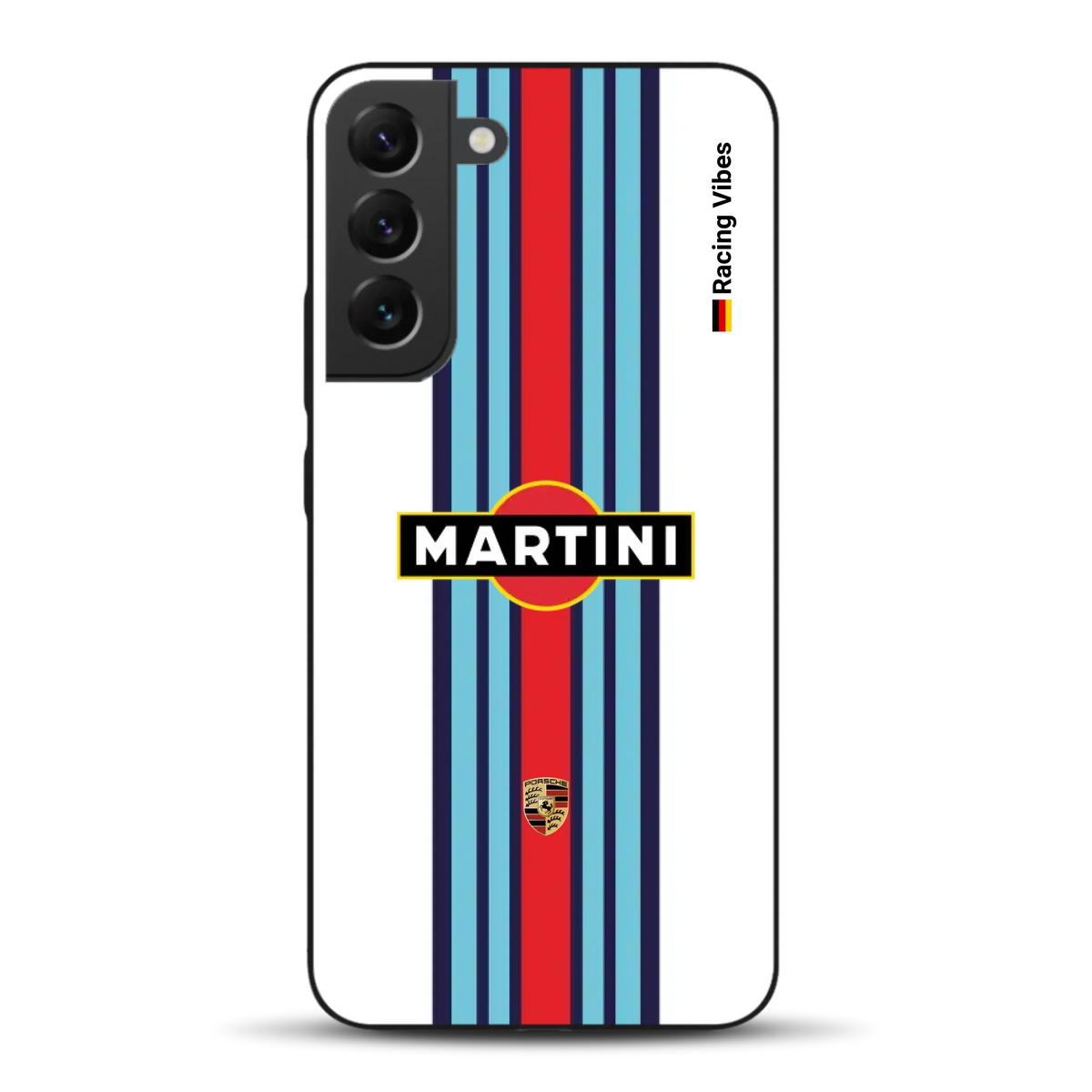 Martini Porsche Livery #1 - Custodia per cellulare personalizzata per Samsung