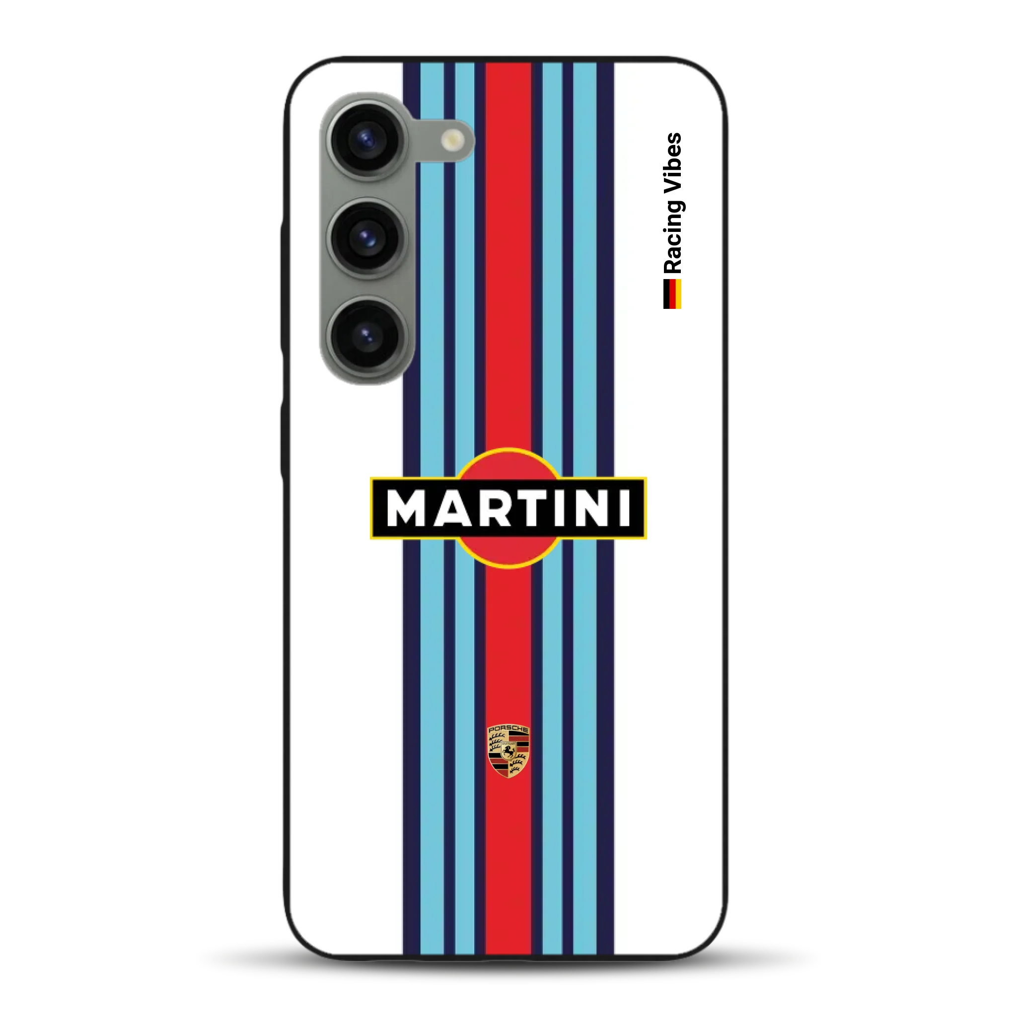 Martini Porsche Livery #1 - Custodia per cellulare personalizzata per Samsung