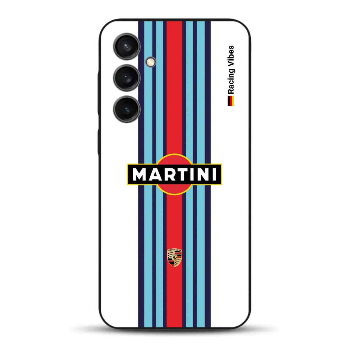 Martini Porsche Livery #1 - Custodia per cellulare personalizzata per Samsung