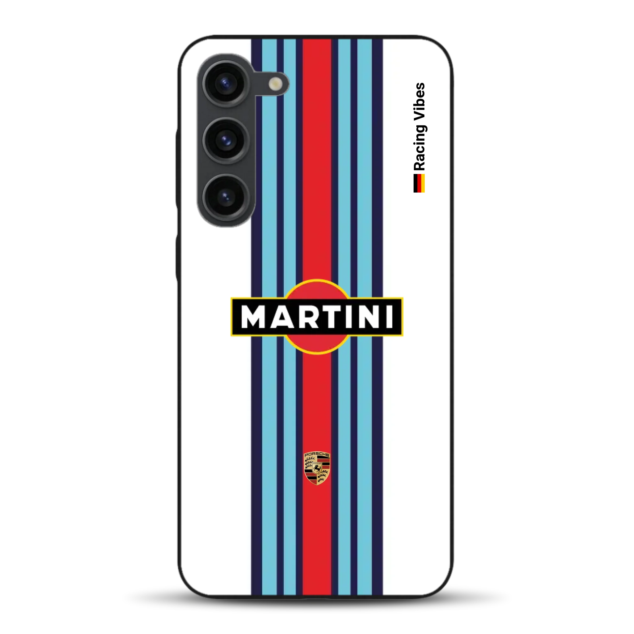 Martini Porsche Livery #1 - Custodia per cellulare personalizzata per Samsung
