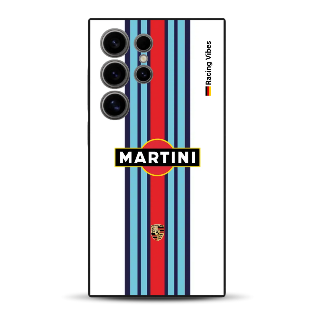 Martini Porsche Livery #1 - Custodia per cellulare personalizzata per Samsung