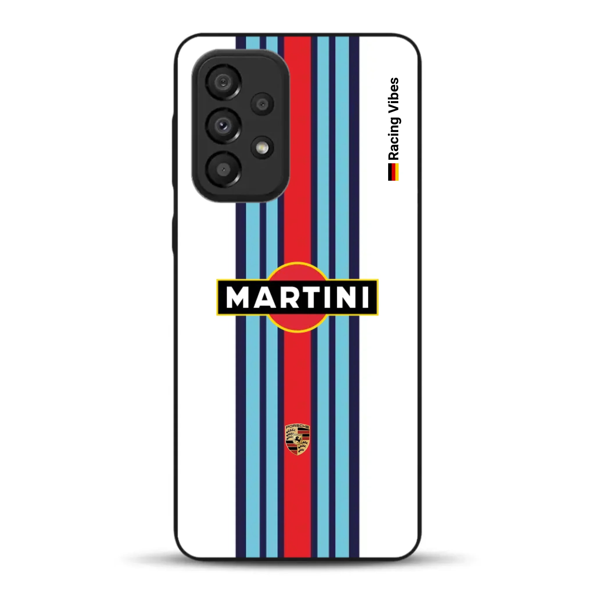 Martini Porsche Livery #1 - Custodia per cellulare personalizzata per Samsung