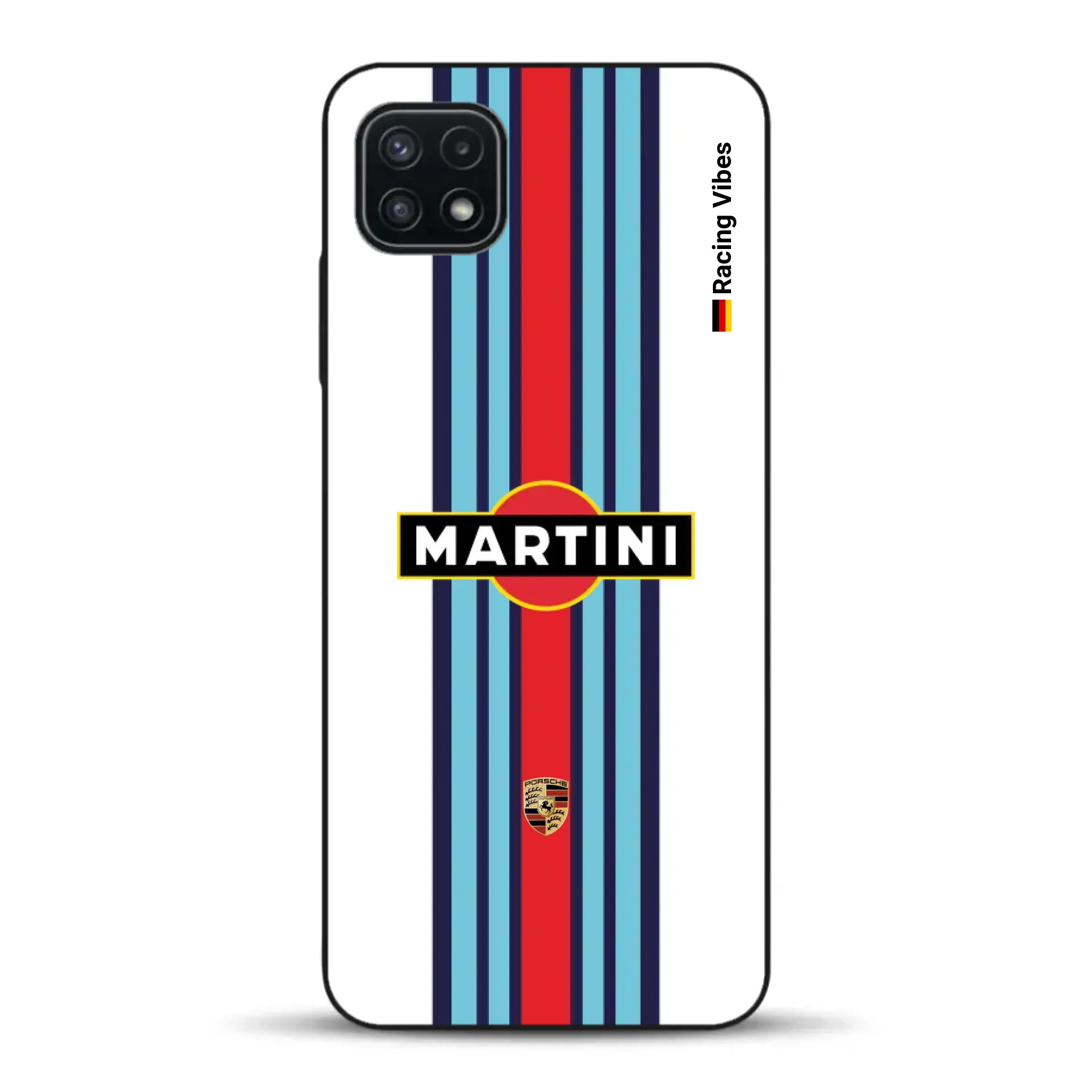 Martini Porsche Livery #1 - Custodia per cellulare personalizzata per Samsung