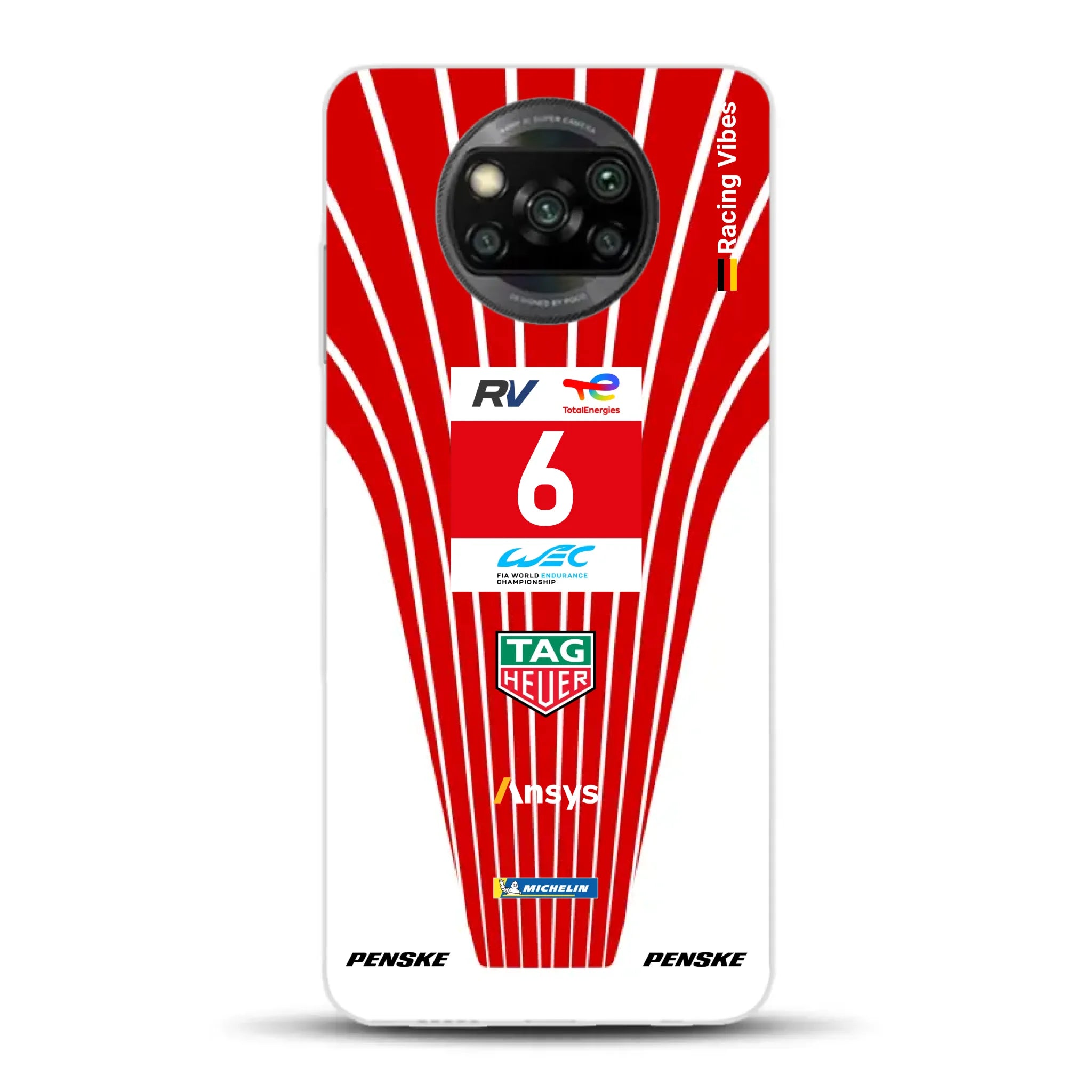 Porsche 963 2024 Livery - Individuelle Handyhülle für Xiaomi