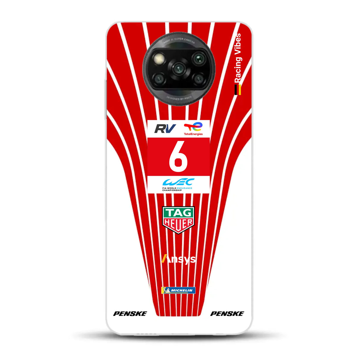 Porsche 963 2024 Livery - Individuelle Handyhülle für Xiaomi