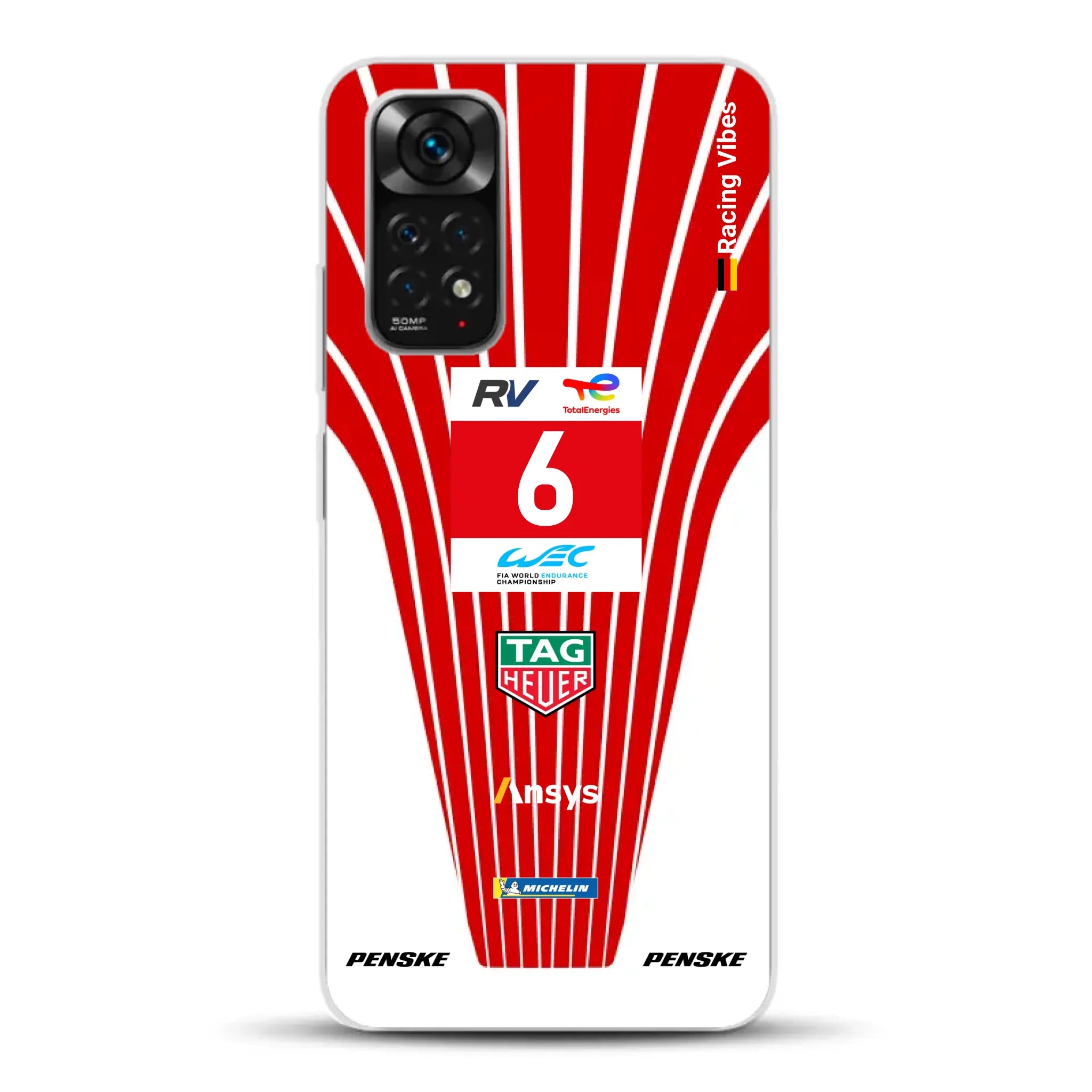 Porsche 963 2024 Livery - Individuelle Handyhülle für Xiaomi