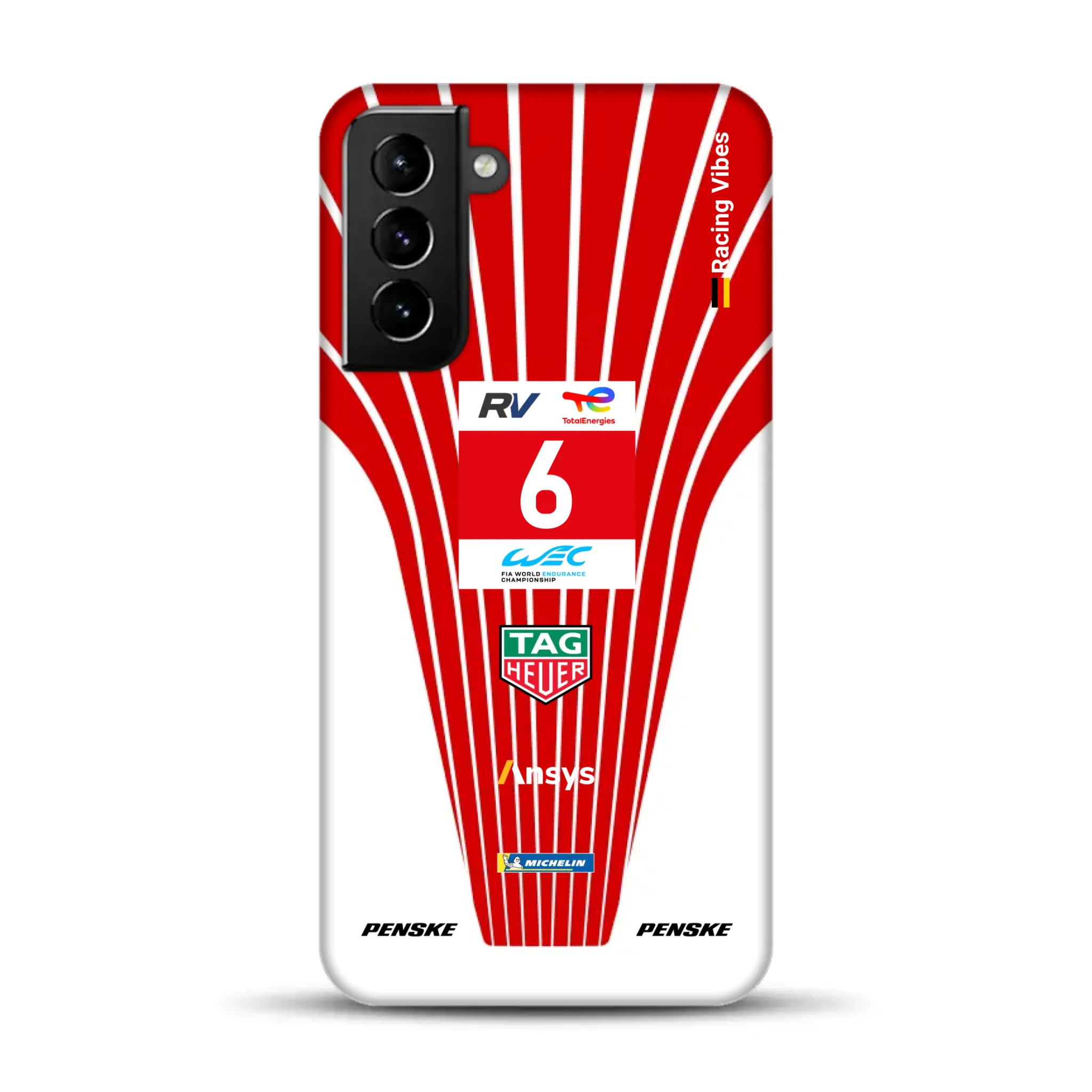 Porsche 963 Livery - Individuelle Premium Hülle für Samsung