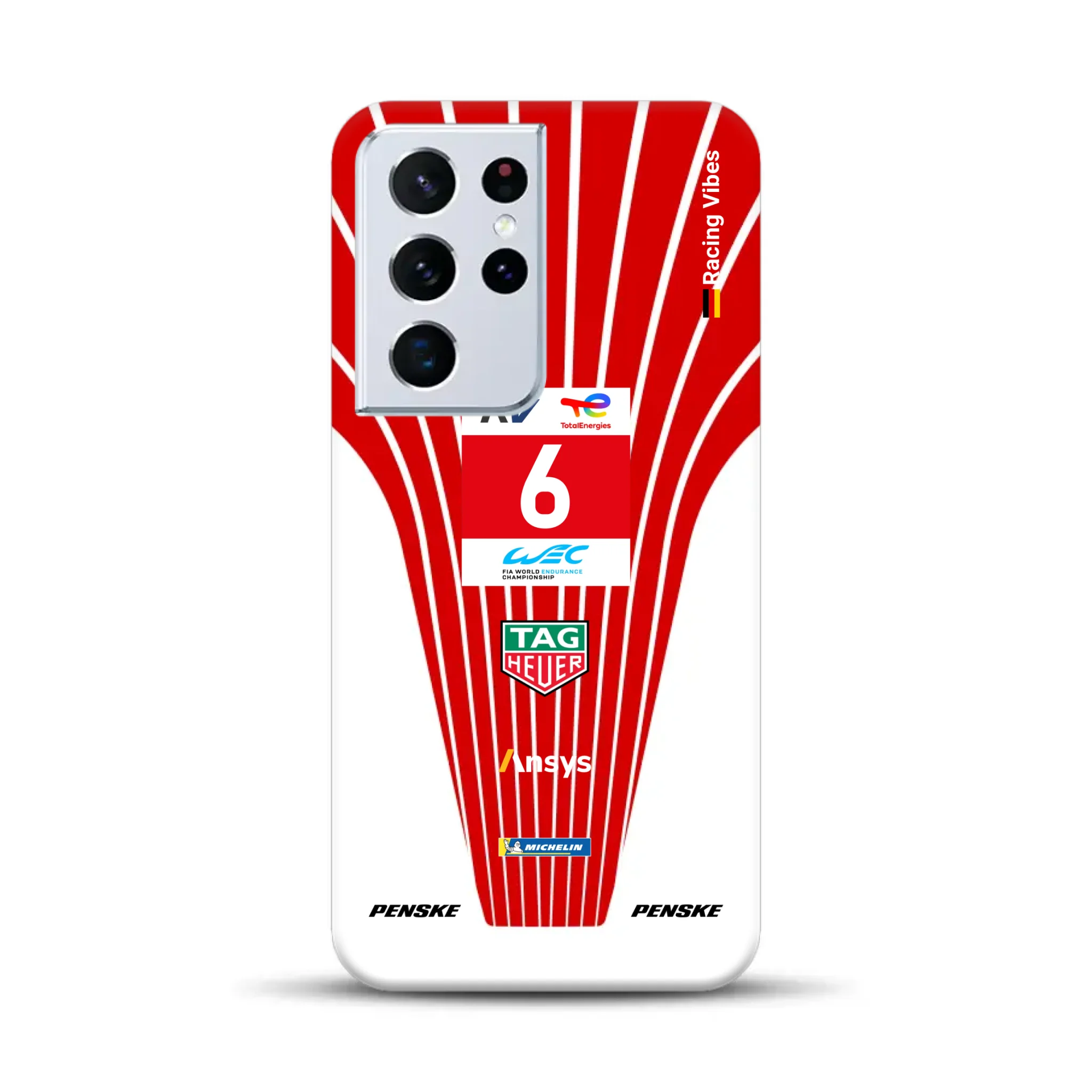 Porsche 963 Livery - Individuelle Premium Hülle für Samsung