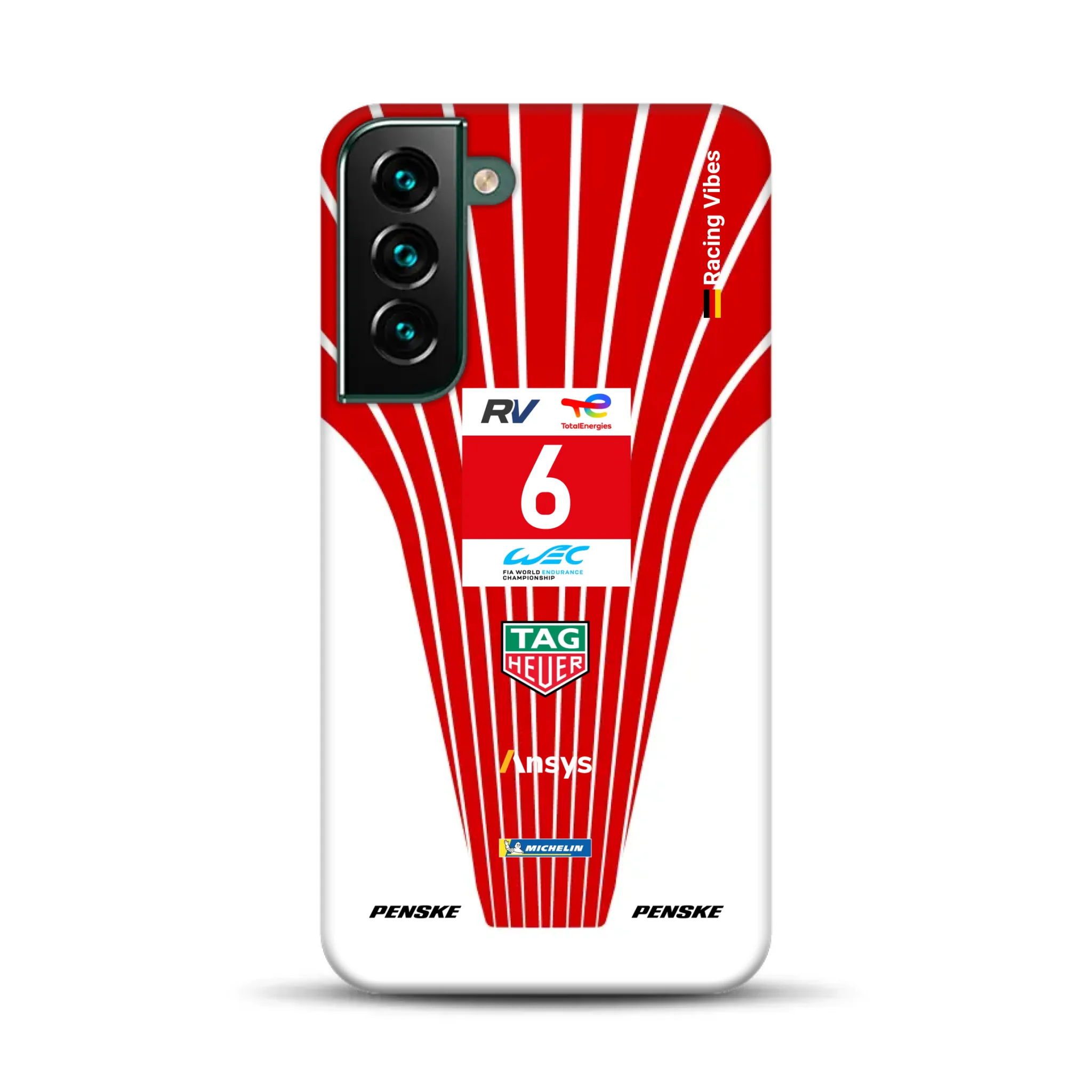 Porsche 963 Livery - Individuelle Premium Hülle für Samsung