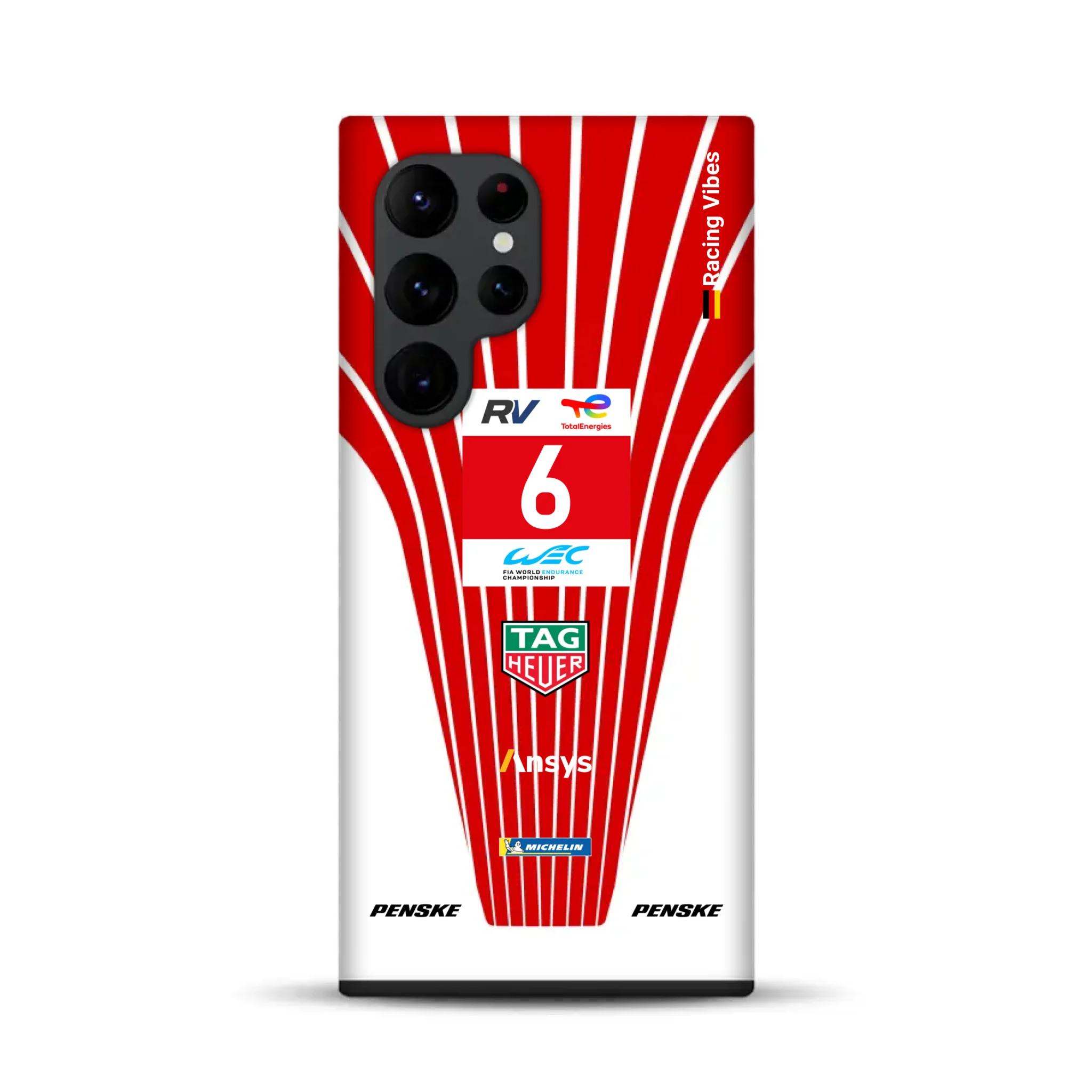 Porsche 963 Livery - Individuelle Premium Hülle für Samsung