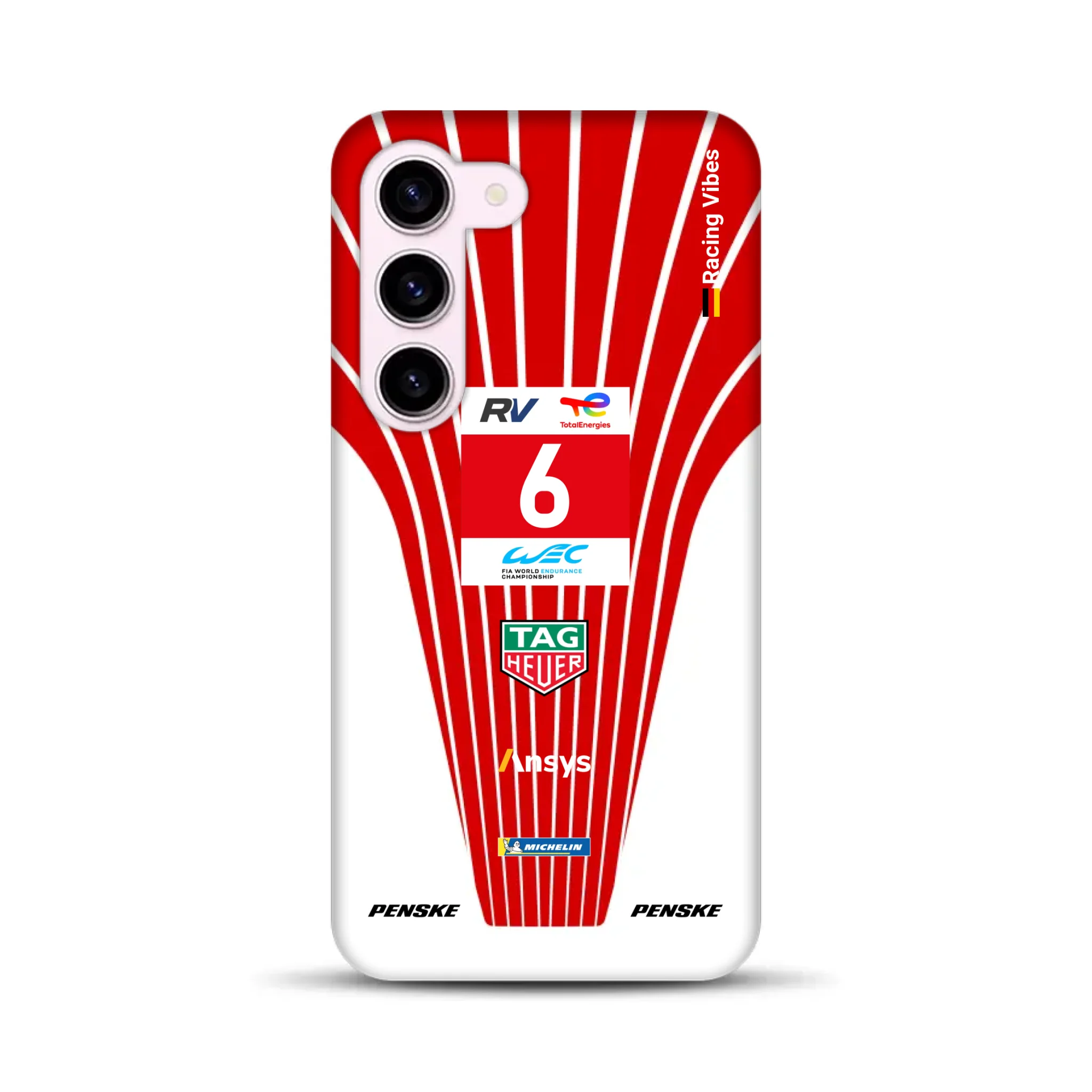 Porsche 963 Livery - Individuelle Premium Hülle für Samsung